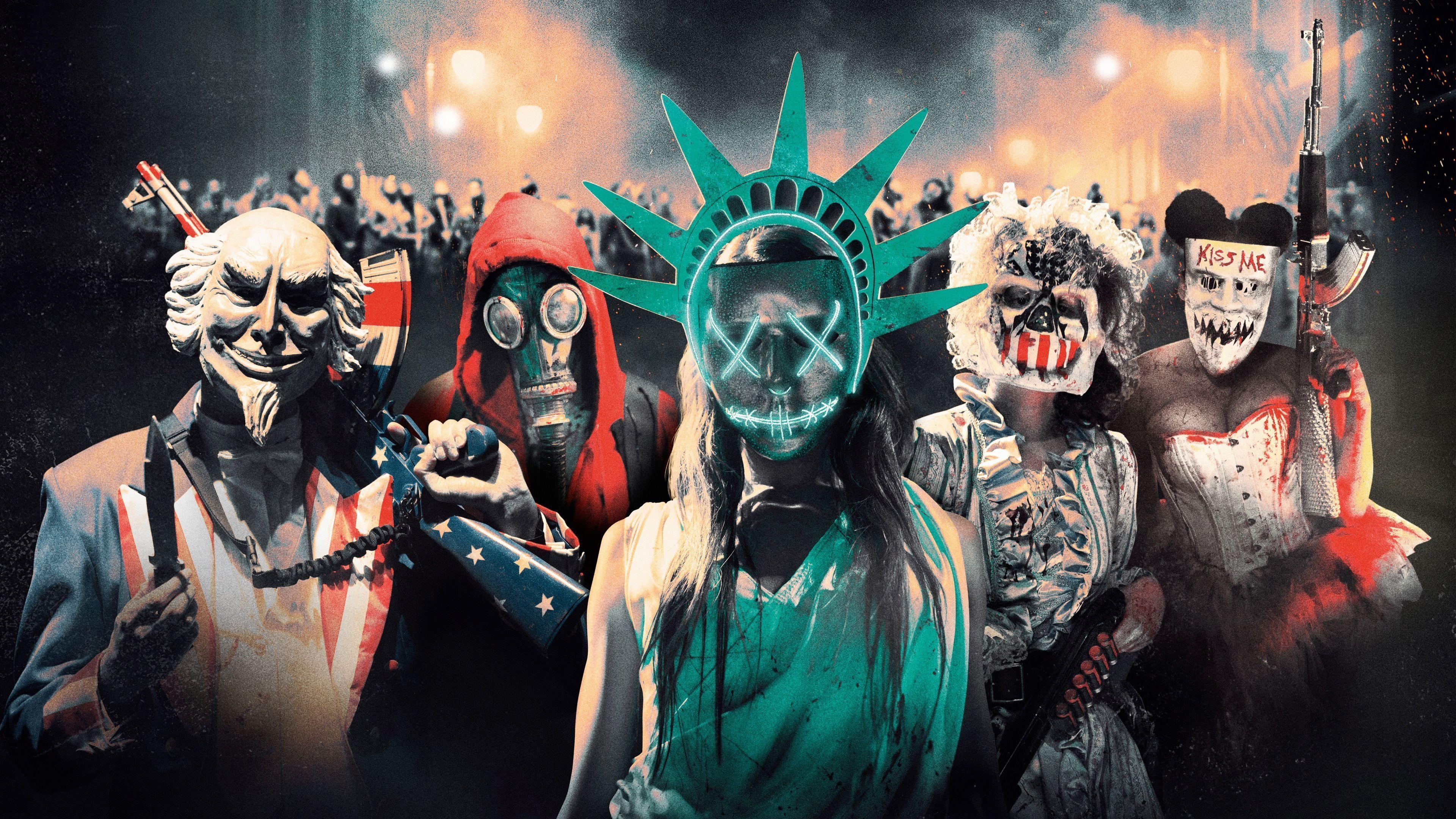 3840x2160 The Purge 3 Election Year 4K Wallpaper, Desktop