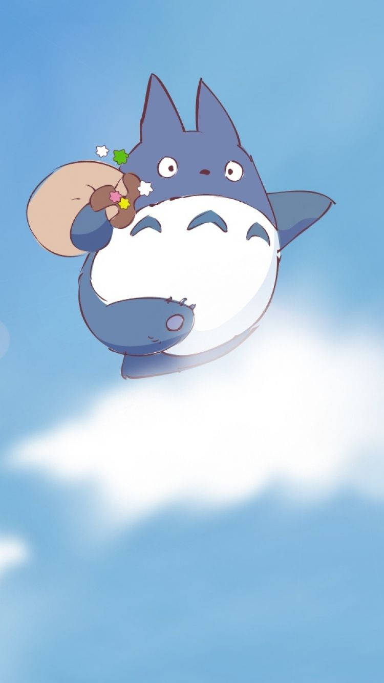 750x1340 Download Stay enchanted by the beauty of Studio Ghibli movies with your iPhone! Wallpaper, Phone