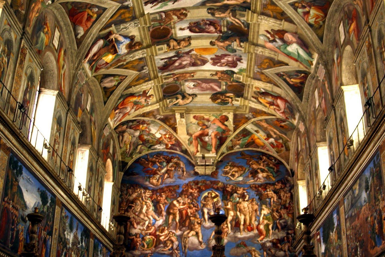 1560x1040 Sistine Chapel Ceiling Wallpaper, Desktop
