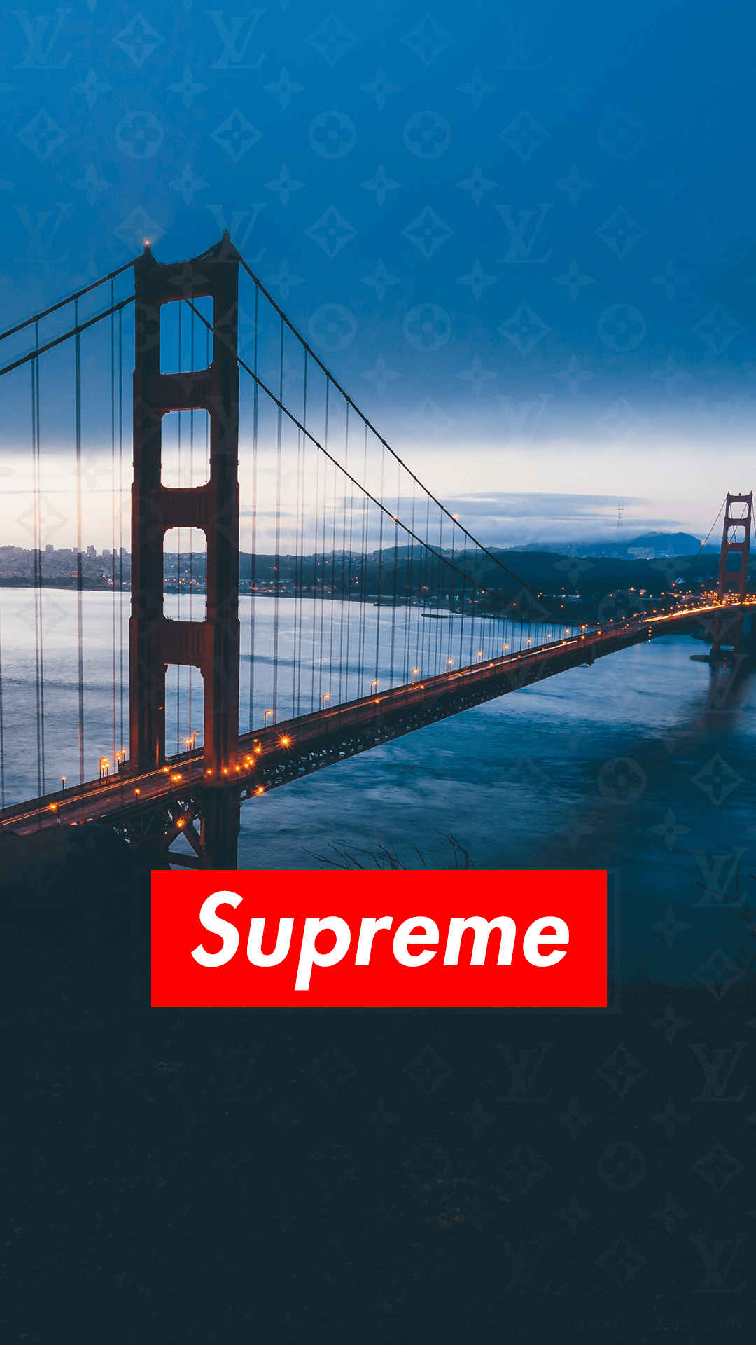 1080x1920 Supreme Wallpaper in 4K, Phone