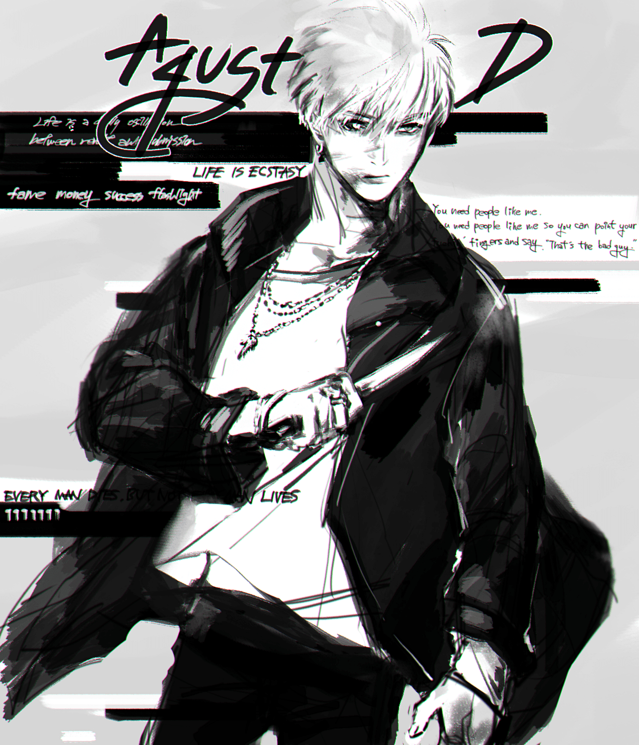 1280x1490 Suga (BTS) Anime Image Board, Phone