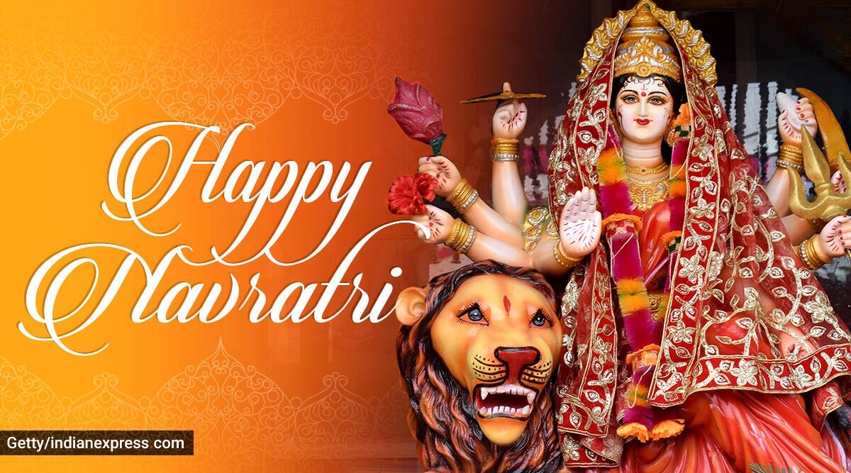 1200x670 Happy Navratri 2020: Wishes Image, Quotes, Status, Messages, Photo, HD Wallpaper, SMS, GIF Pics, Cards Download, Desktop