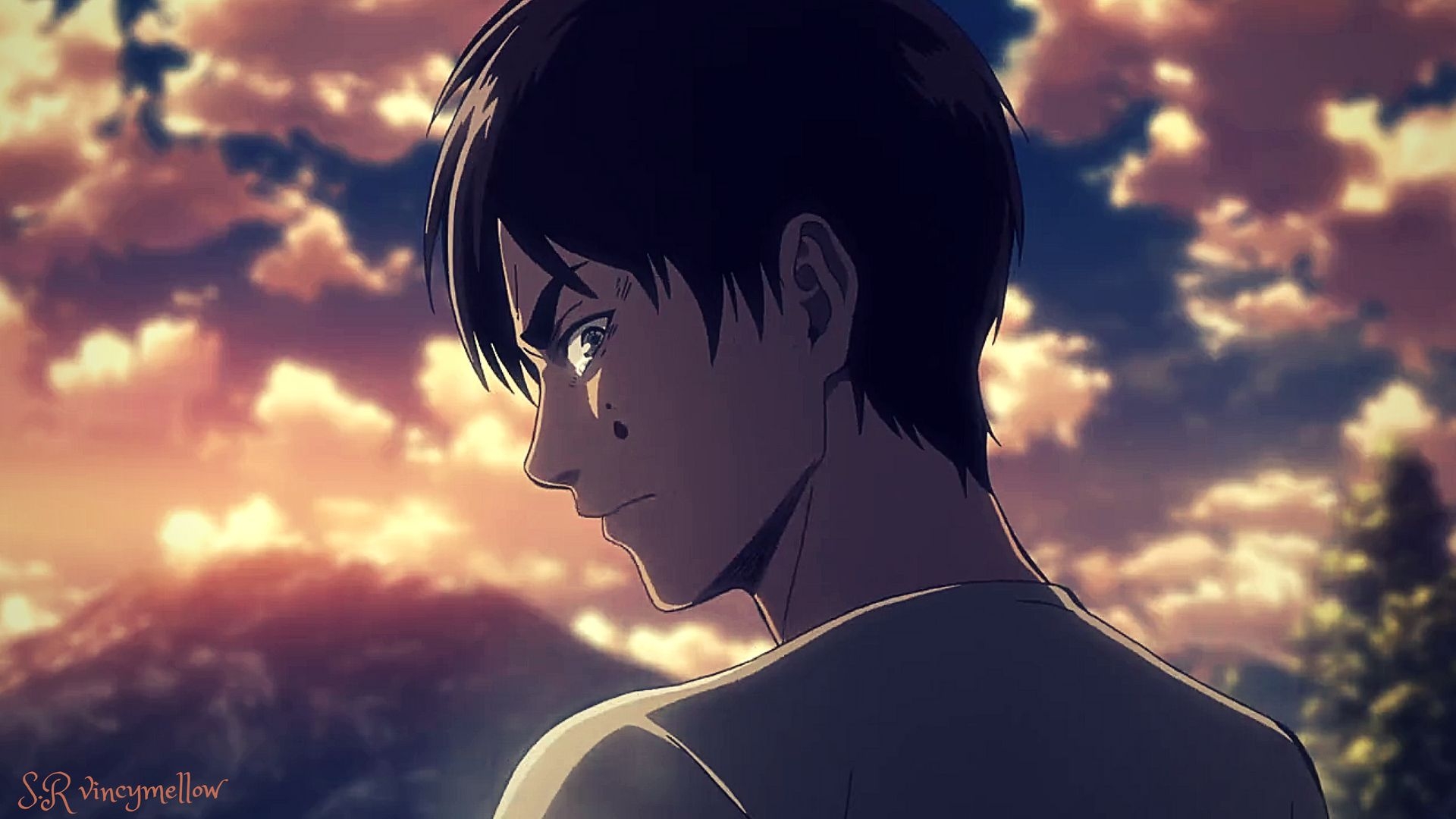 1920x1080 Eren Yeager Angry Crying face.. Attack on Titan.. Anime Desktop Wallpaper. Attack on titan season, Attack on titan season Attack on titan anime, Desktop