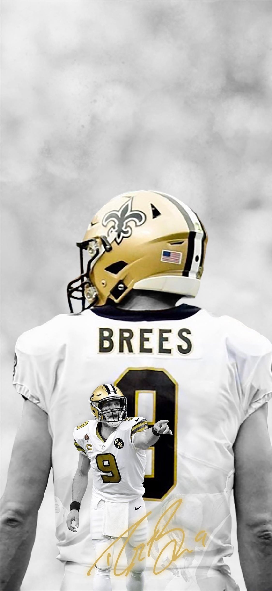 1130x2440 Best Drew brees iPhone 11 HD Wallpaper, Phone