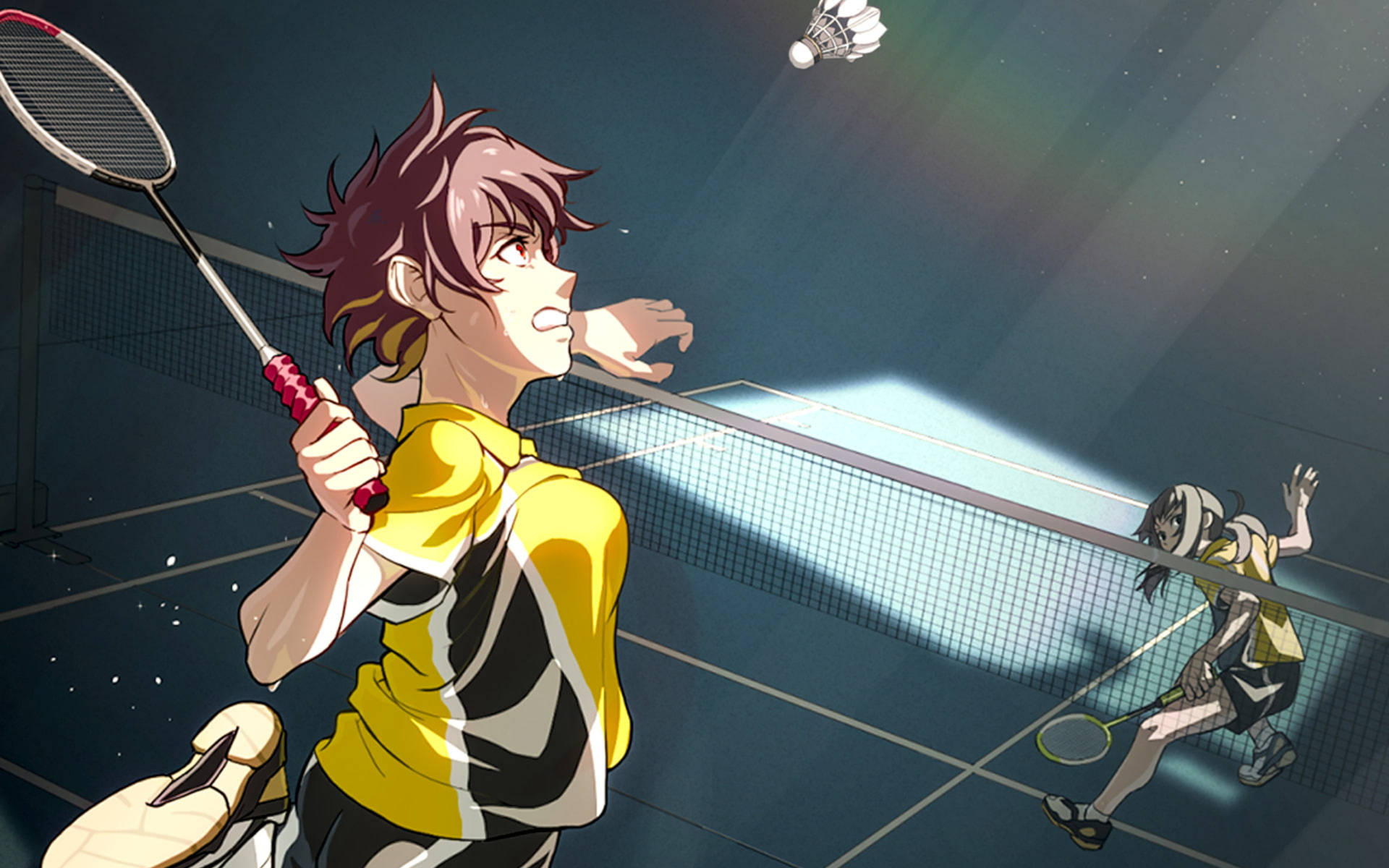 1920x1200 Download Badminton Animé Hanebad Smash Wallpaper, Desktop