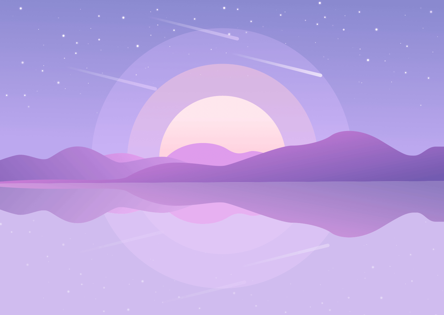 1440x1030 Aesthetic Violet Desktop Wallpaper, Desktop