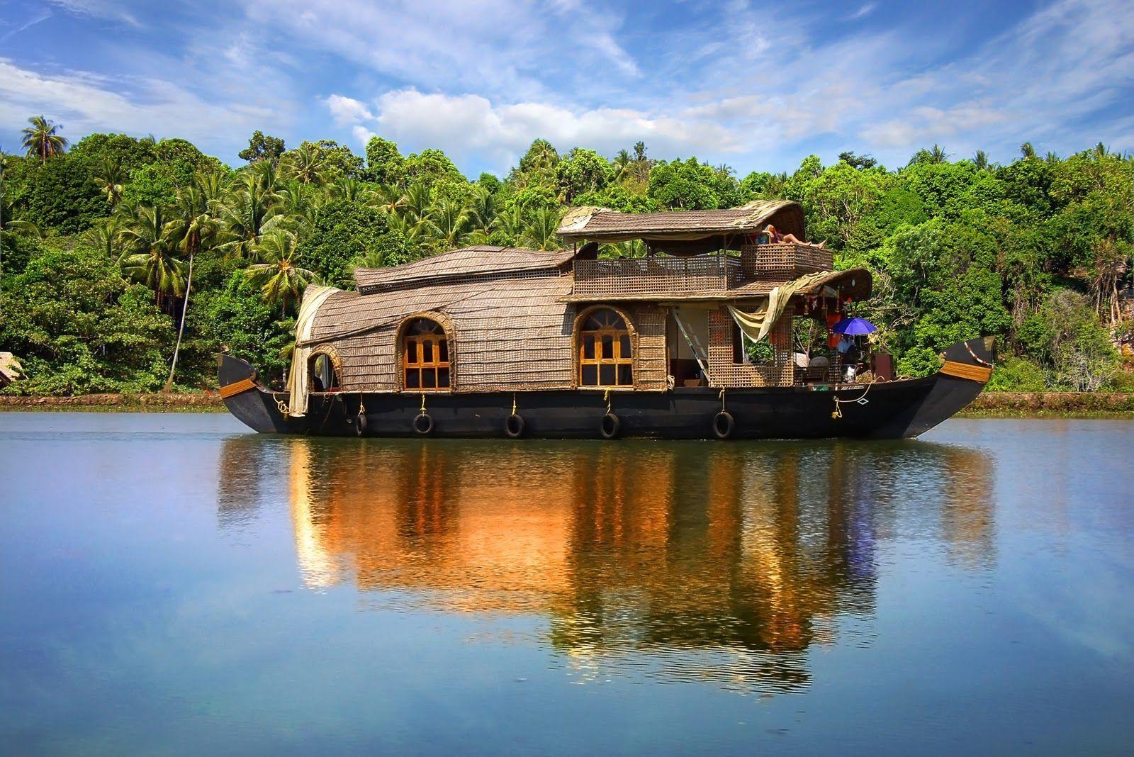 1600x1070 Kerala Boat House Wallpaper. Kerala Boat House Wallpaper HD, Desktop