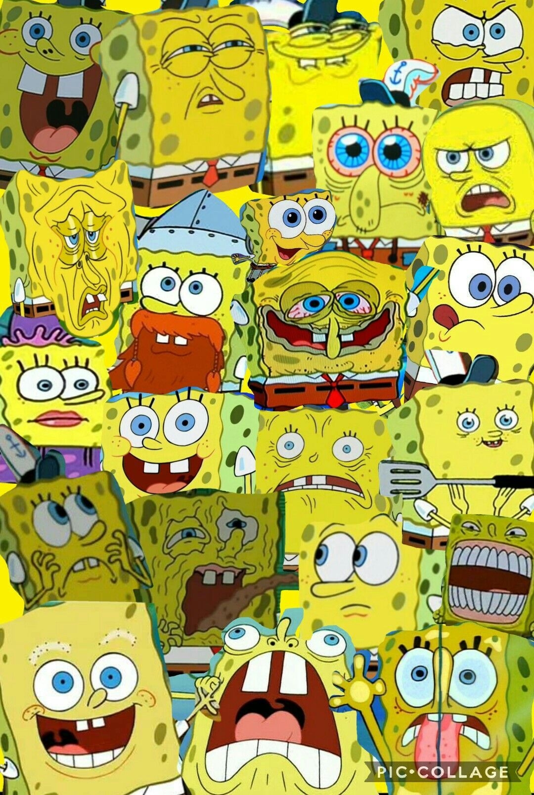 1080x1610 Collage of SpongeBob by Chrissy. Spongebob wallpaper, Cartoon wallpaper, Cartoon wallpaper iphone, Phone