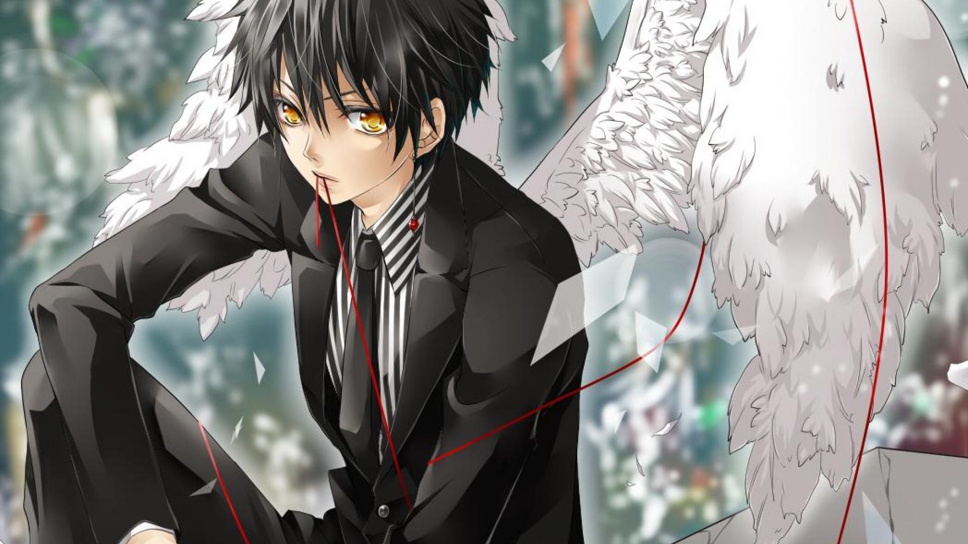 1920x1080 Anime Angel Boy Wallpaper, Desktop