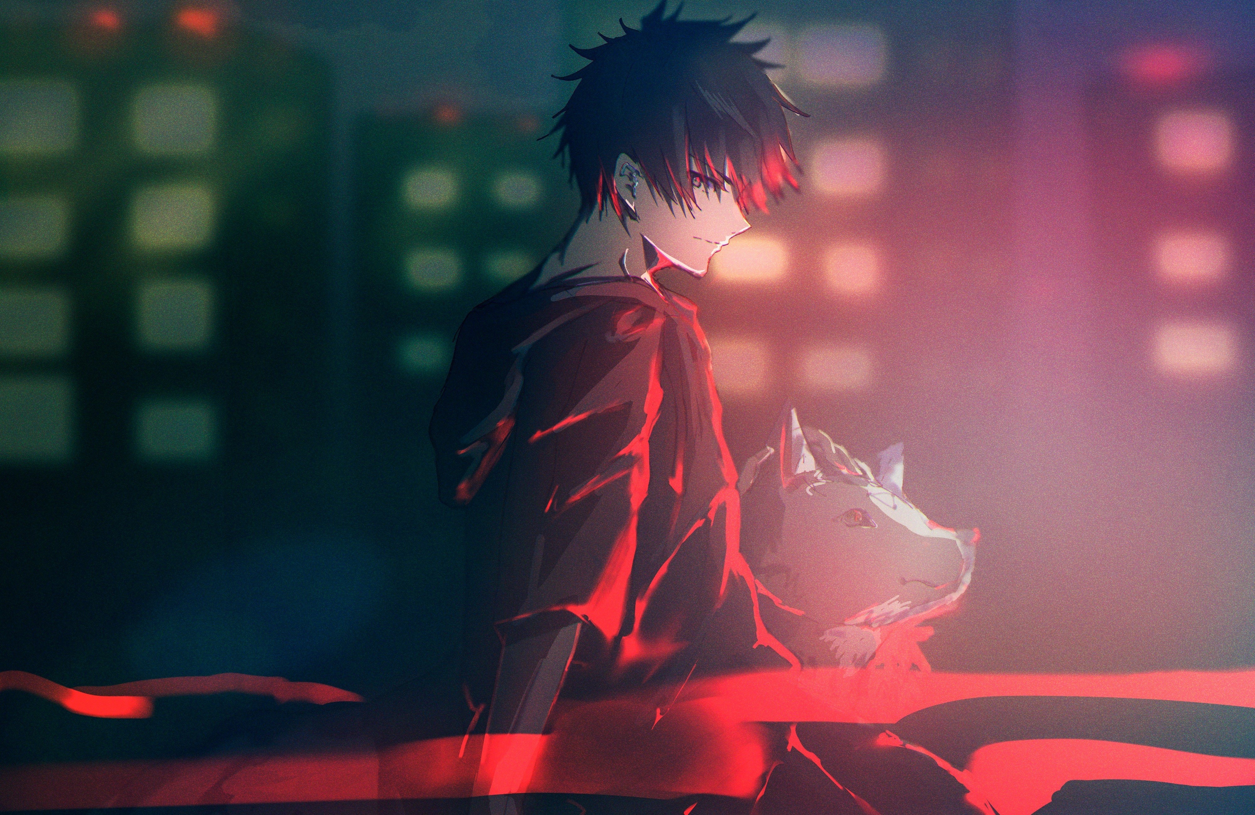 4000x2600 4K, Megumi Fushiguro, anime boys, anime, Jujutsu Kaisen Gallery HD Wallpaper, Desktop