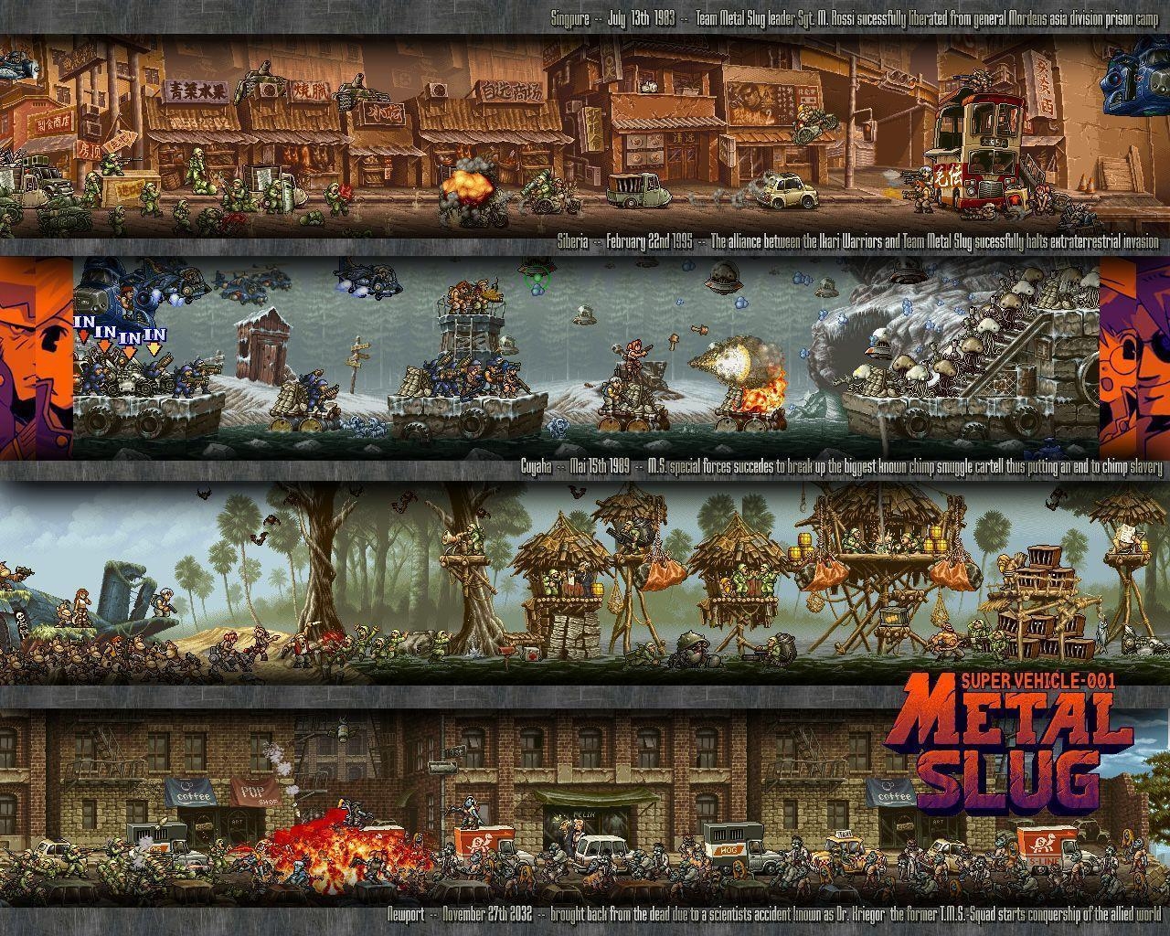 1280x1030 Metal Slug HD Wallpaper, Desktop