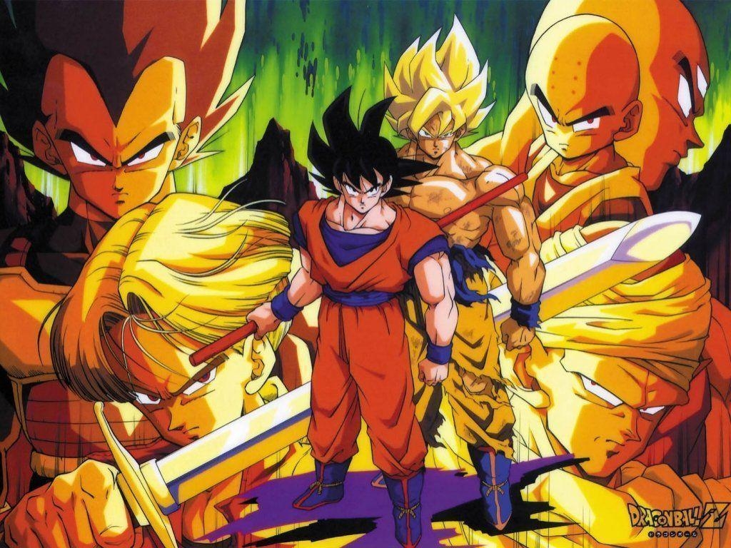 1030x770 DBZ Warriors Dragonball Z Wallpaper of Goku, Vegeta, Desktop