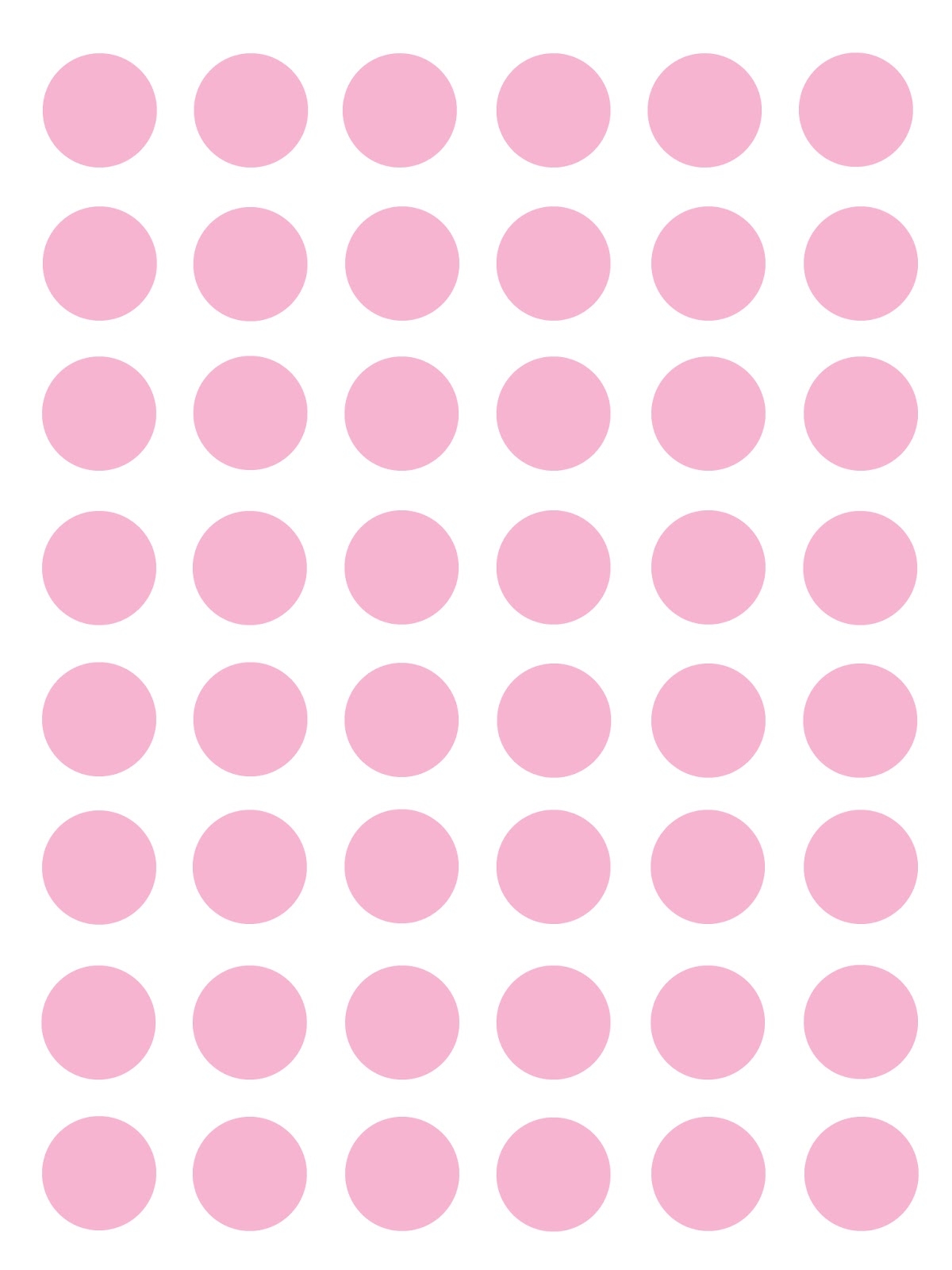 1200x1600 Pink Polka Dot Wallpaper, Phone