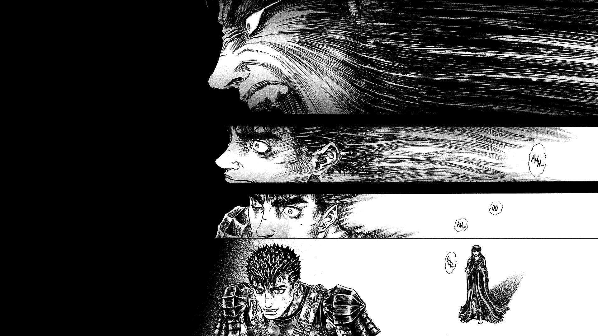 1920x1080 Guts, manga, Berserk, Casca. Mocah HD Wallpaper, Desktop