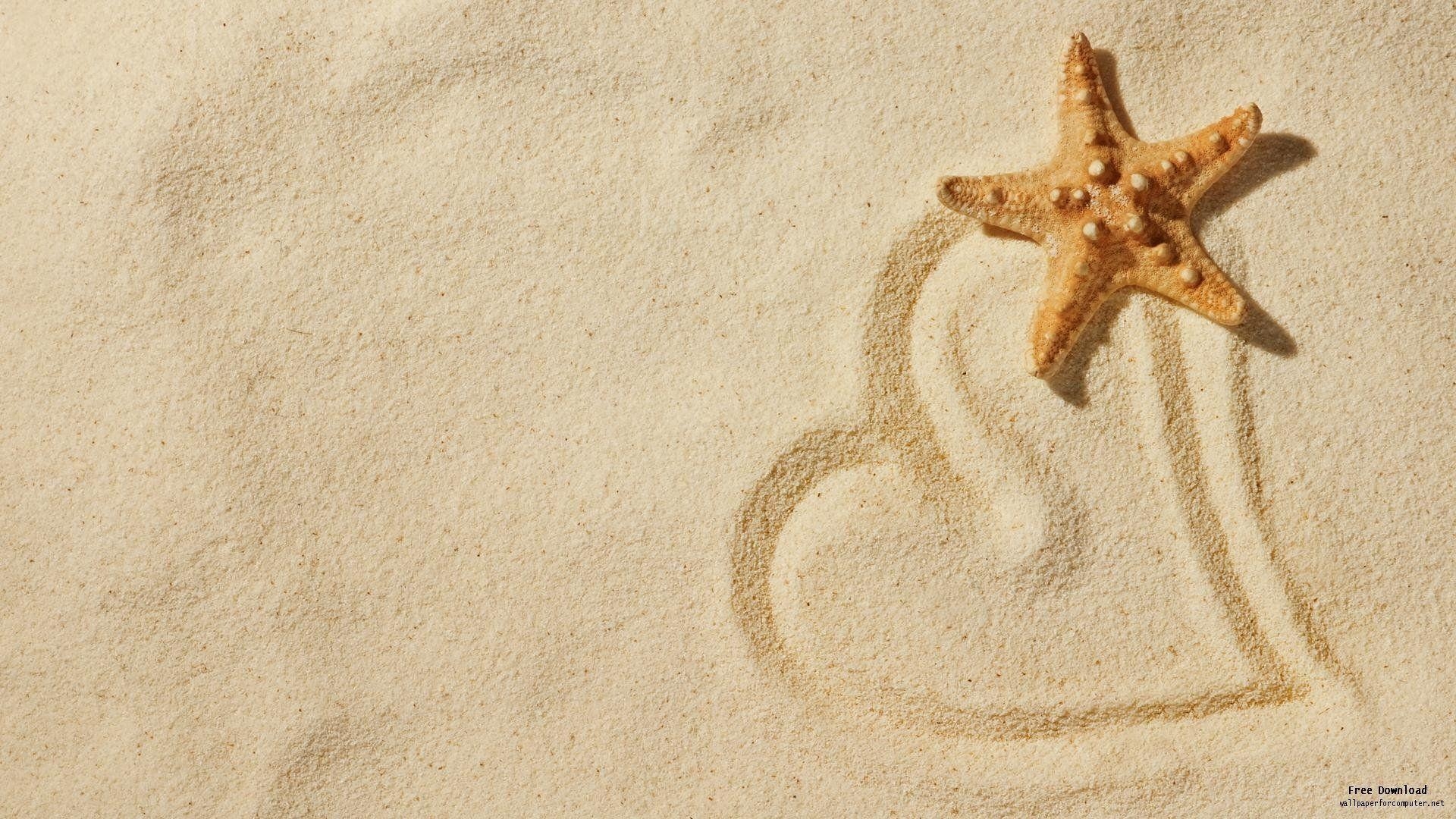 1920x1080 Starfish Heart HD Wallpaper View, Desktop