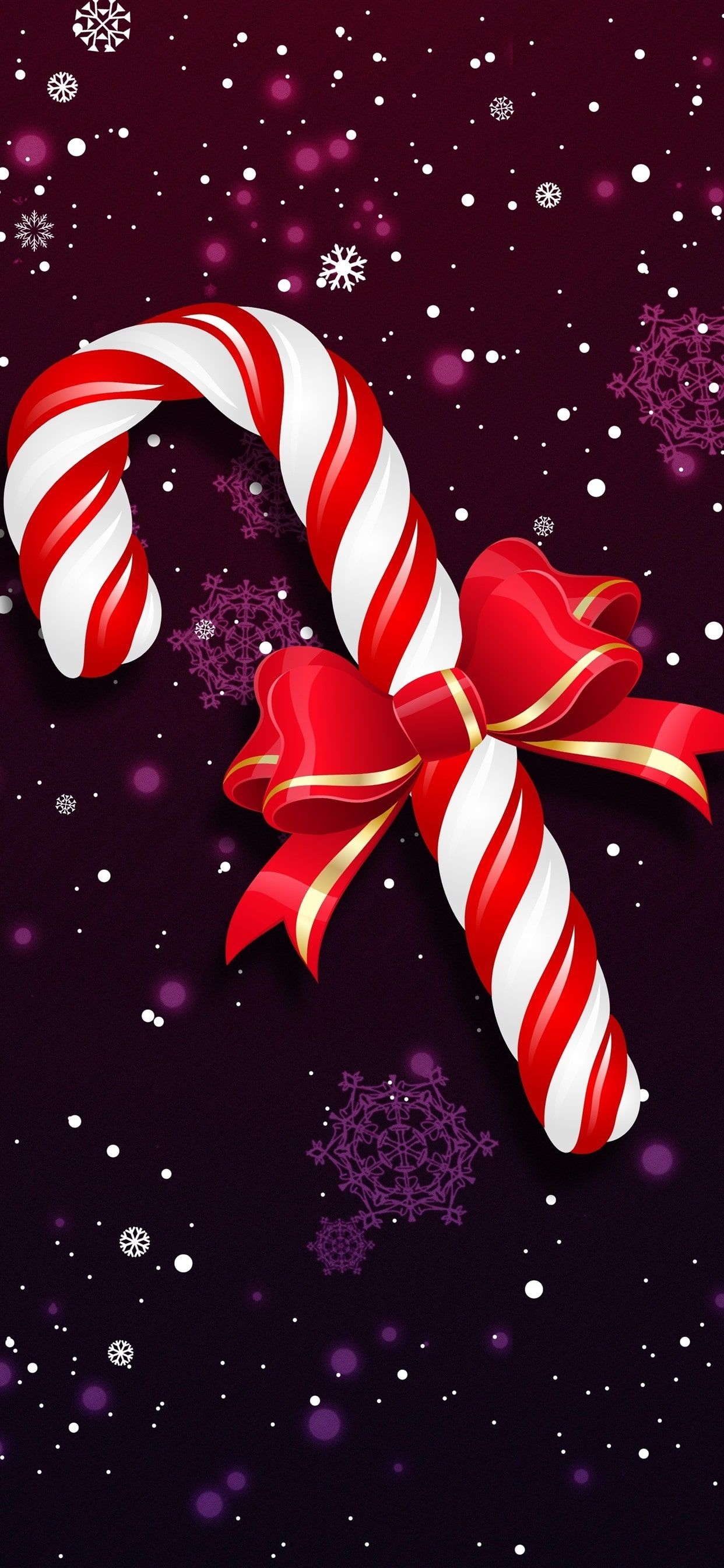 1250x2690 Cute Candy Cane Wallpaper Free HD Wallpaper, Phone