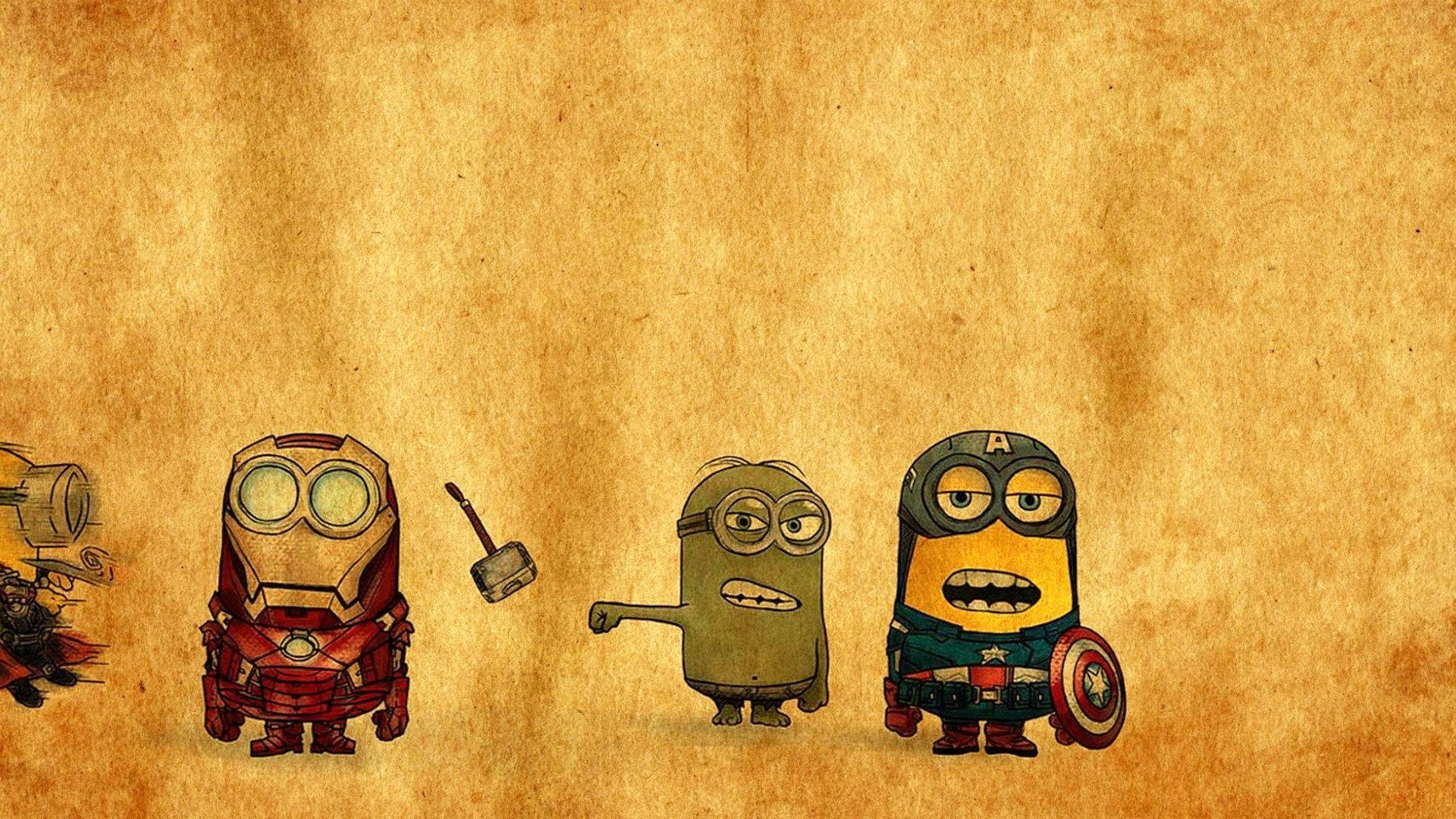 1920x1080 Minions superheroes wallpaper and image, picture, photo, Desktop