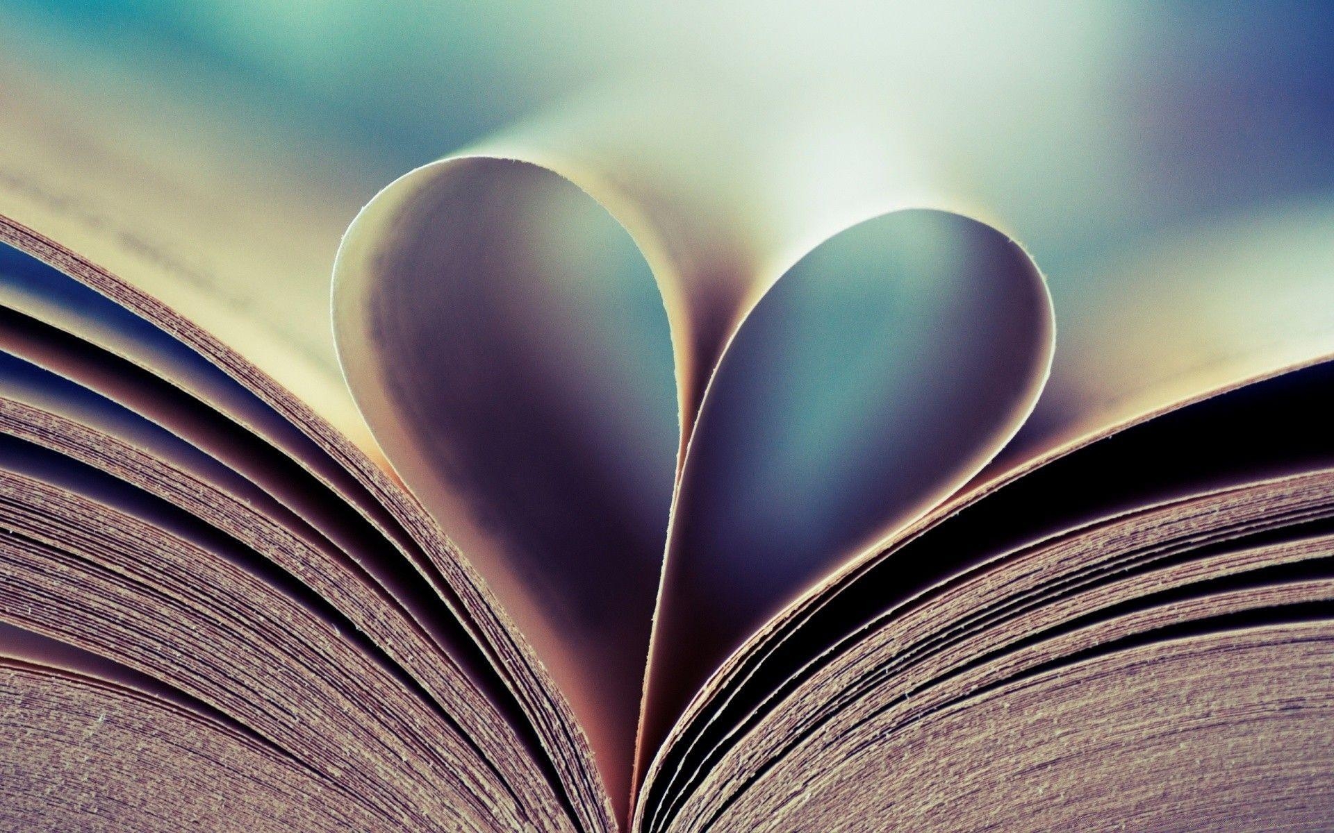 1920x1200 Book Heart. Android wallpaper for free, Desktop