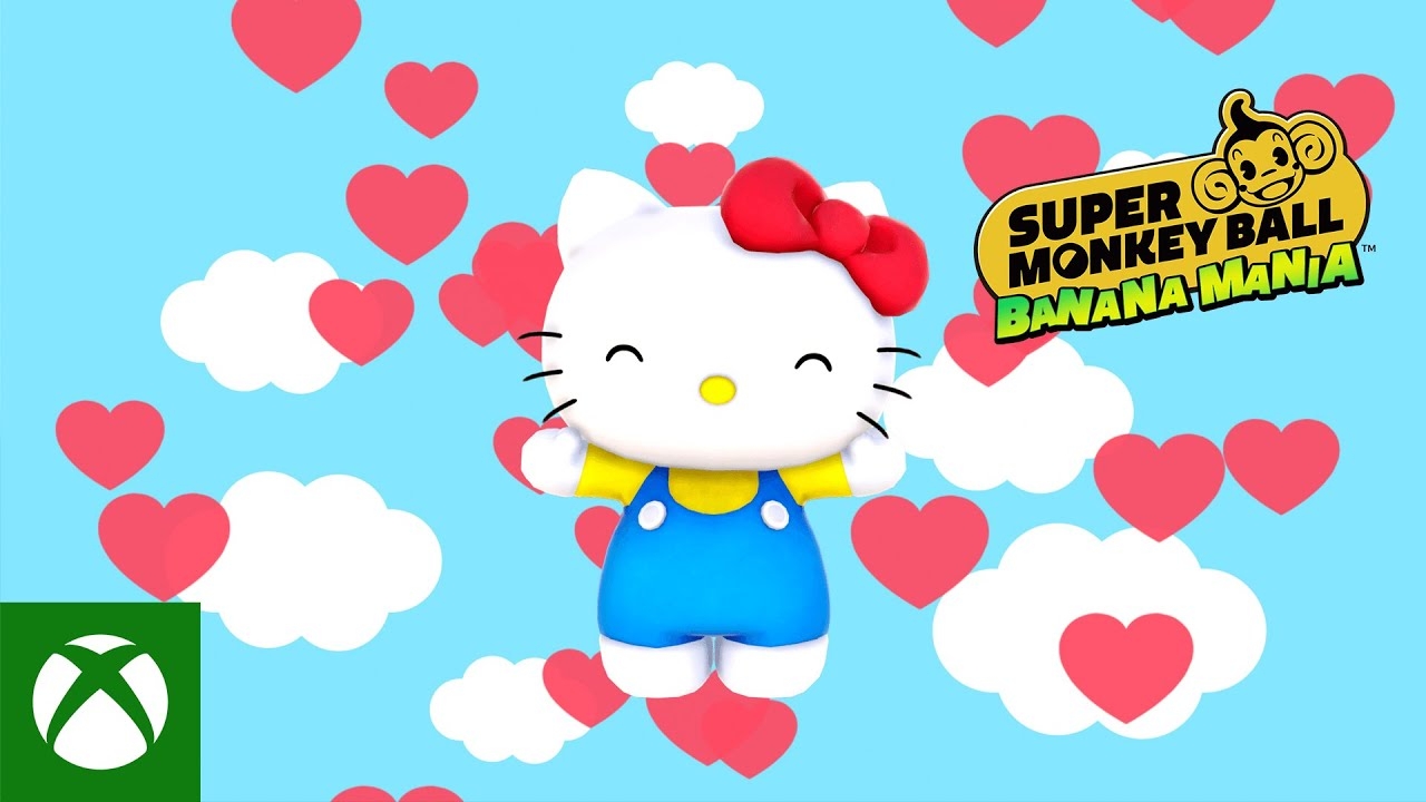 1280x720 Super Monkey Ball Banana Mania. Hello Kitty Joins the Gang, Desktop