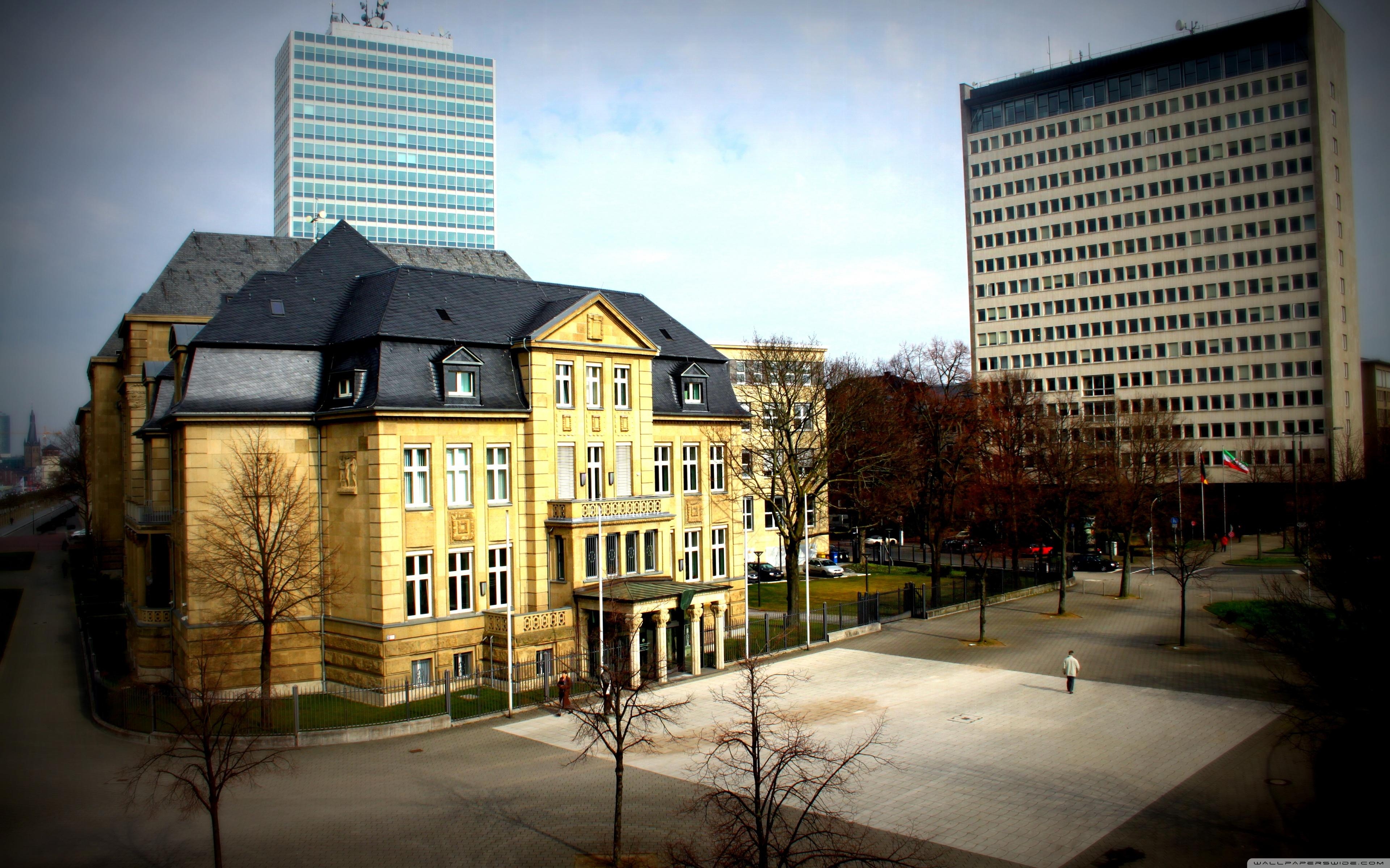 3840x2400 Dusseldorf Buildings ❤ 4K HD Desktop Wallpaper for 4K Ultra HD TV, Desktop