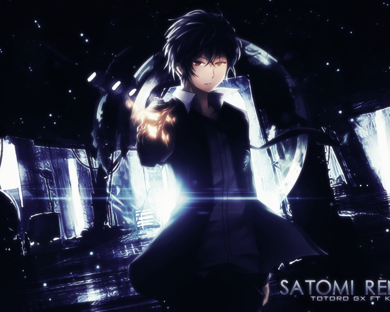 1280x1030 Download  Satomi Rentarou, Black Bullet, Anime Boy, Desktop