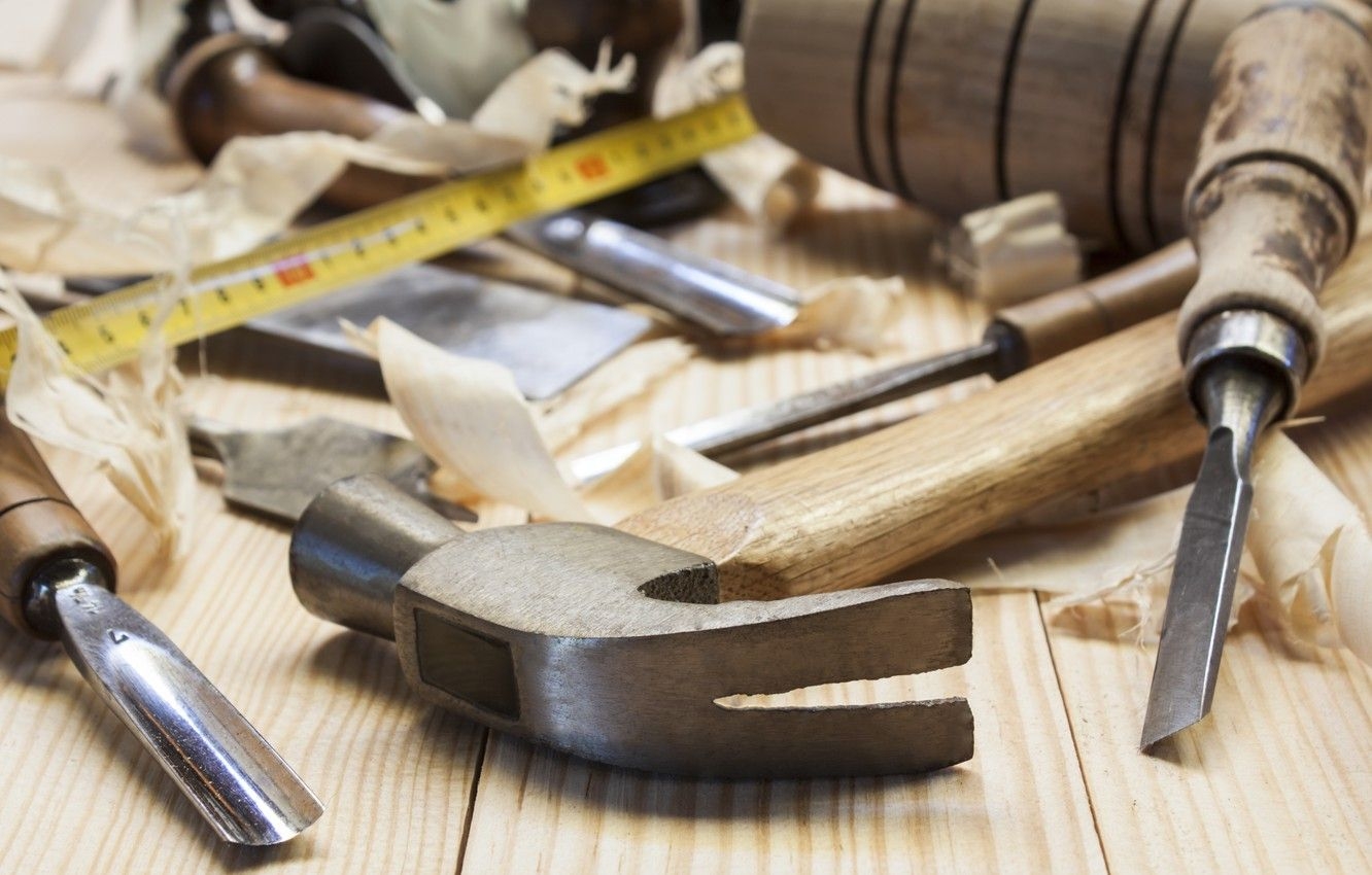 1340x850 Wallpaper wood, tools, carpentry image for desktop, section макро, Desktop