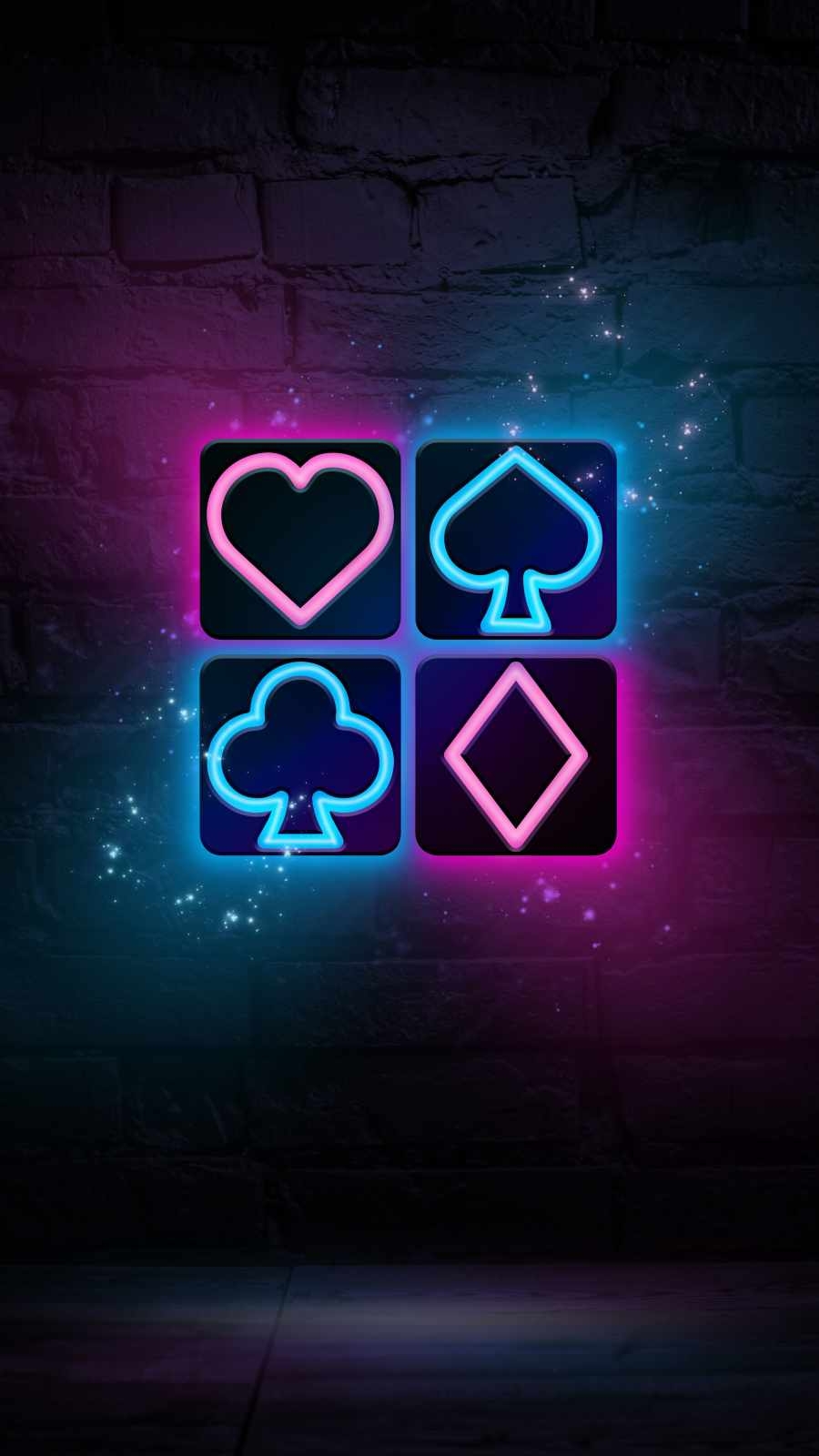 900x1600 Poker Cards Art iPhone Wallpaper, Phone