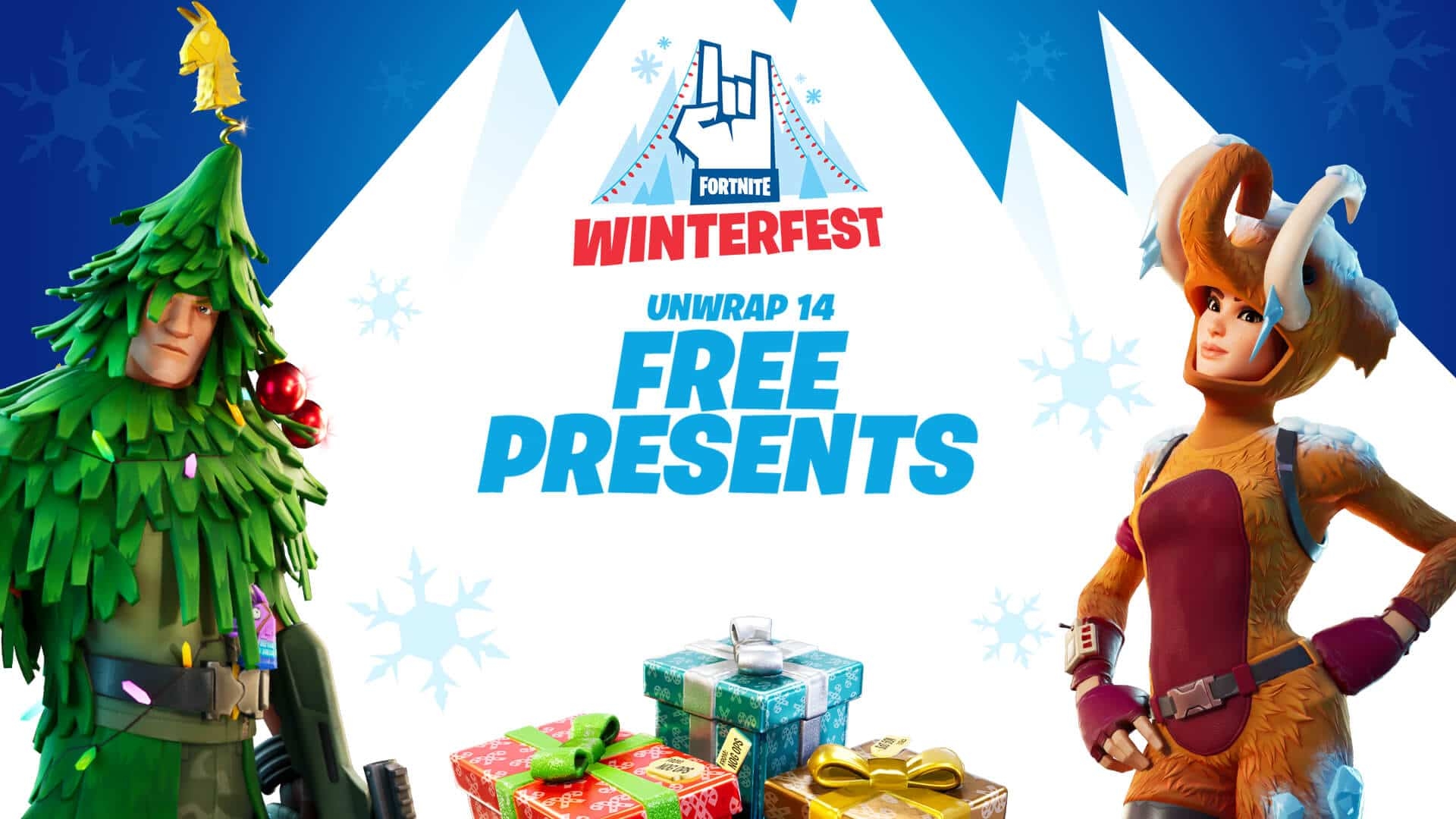 1920x1080 Fortnite Presents Guide: Which Winterfest Presents To Open To Get Free Fortnite Skins, Desktop