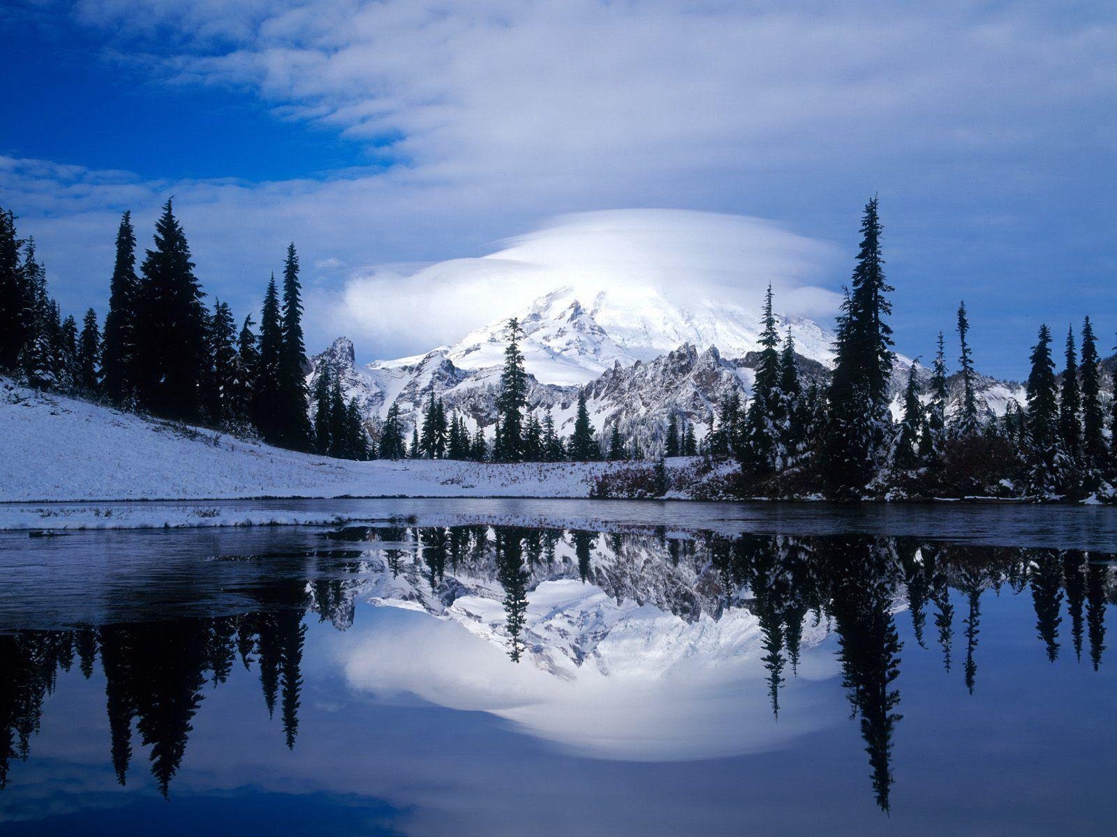 1600x1200 Snow Mountain Wallpaper Desktop, Desktop