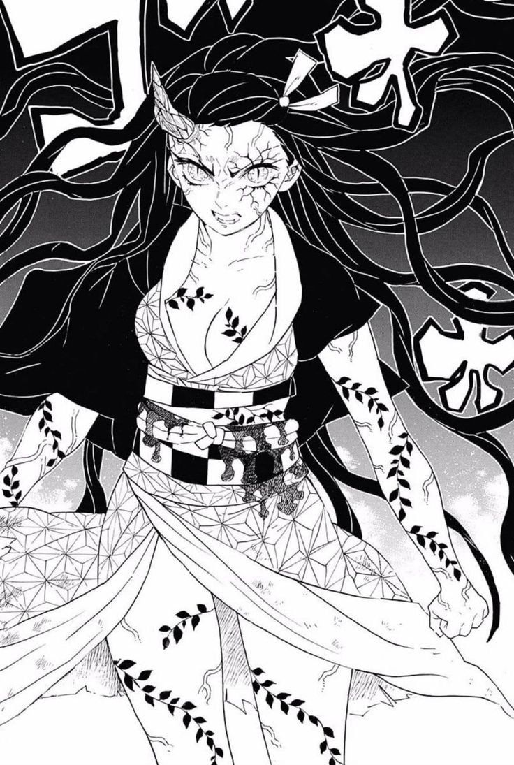 740x1100 demon slayer manga panels art, Anime, Anime demon, Phone