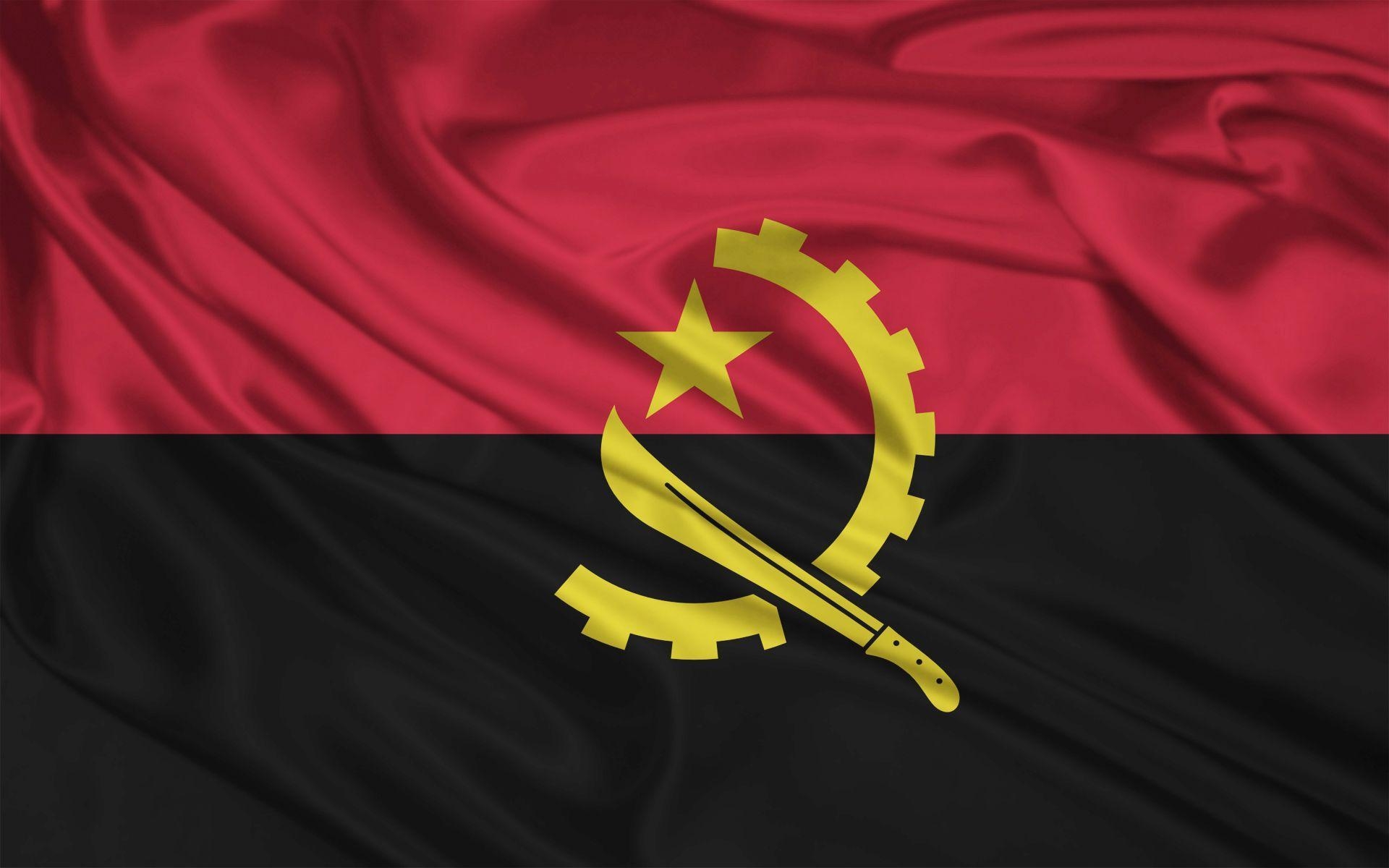 1920x1200 The Beauty Of Angola Flag In Picture: Download Free In HD, Desktop