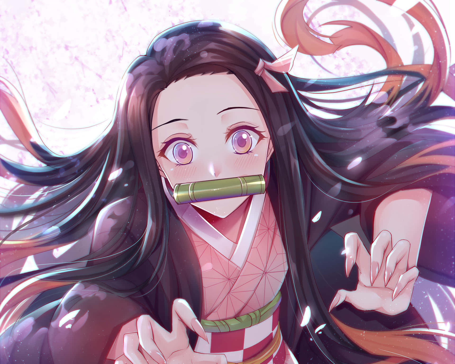 1920x1540 Nezuko Desktop Wallpaper, Desktop