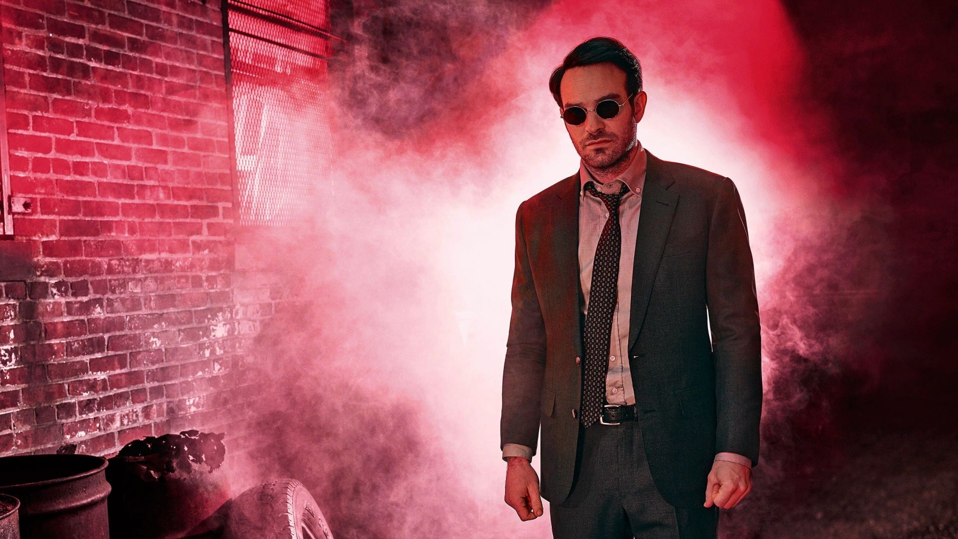 1920x1080 Desktop Wallpaper Charlie Cox, Daredevil Tv Show, Sunglasses, Night, HD Image, Picture, Background, 5vjp0, Desktop