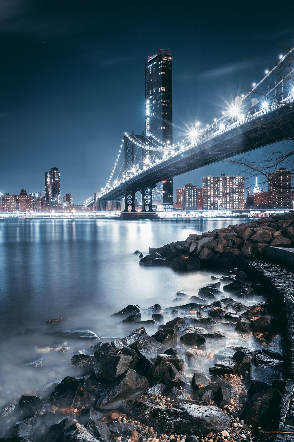 1000x1500 Blue Night. HD photo, Phone