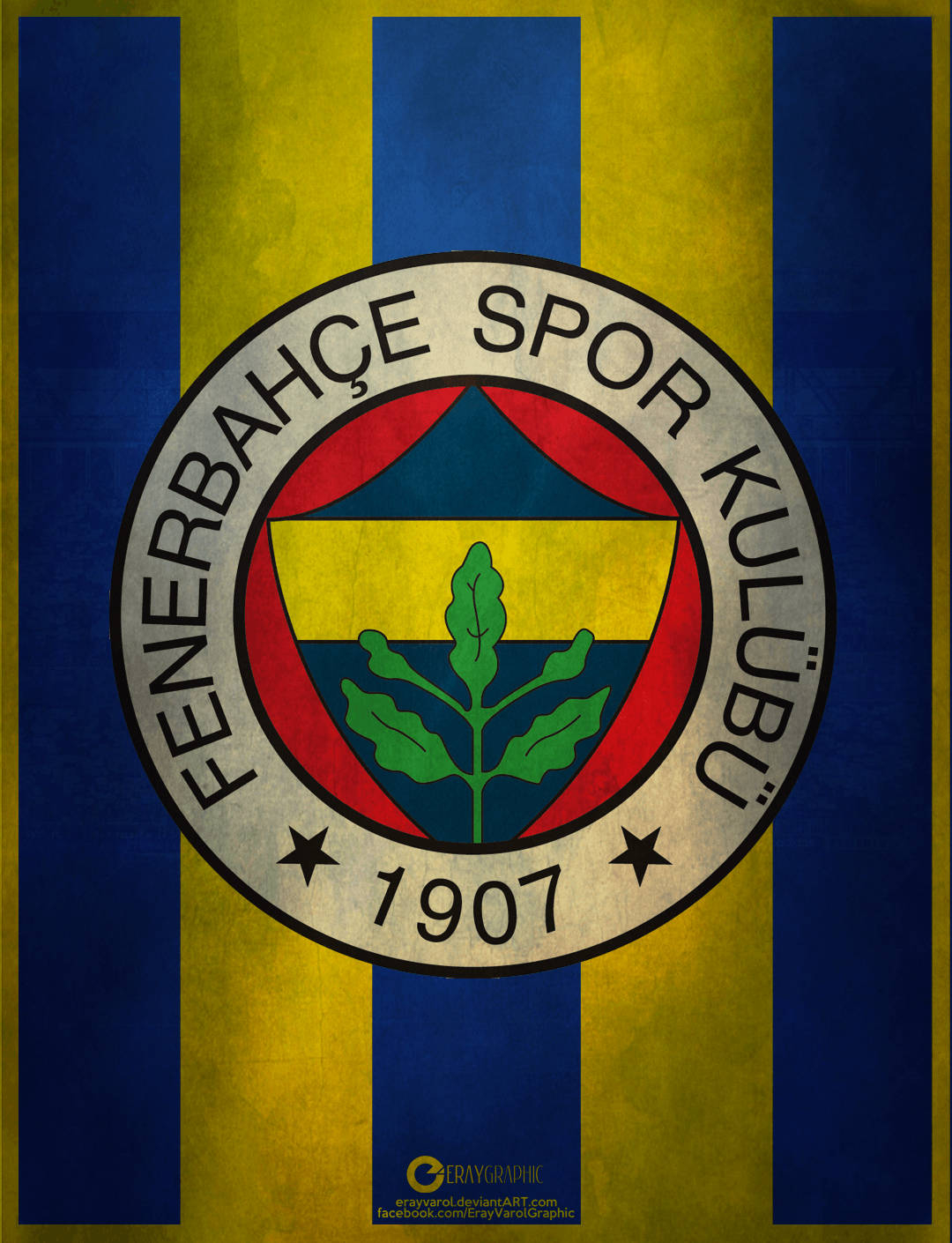 1080x1410 Download Striped Fenerbahce Phone Wallpaper, Phone