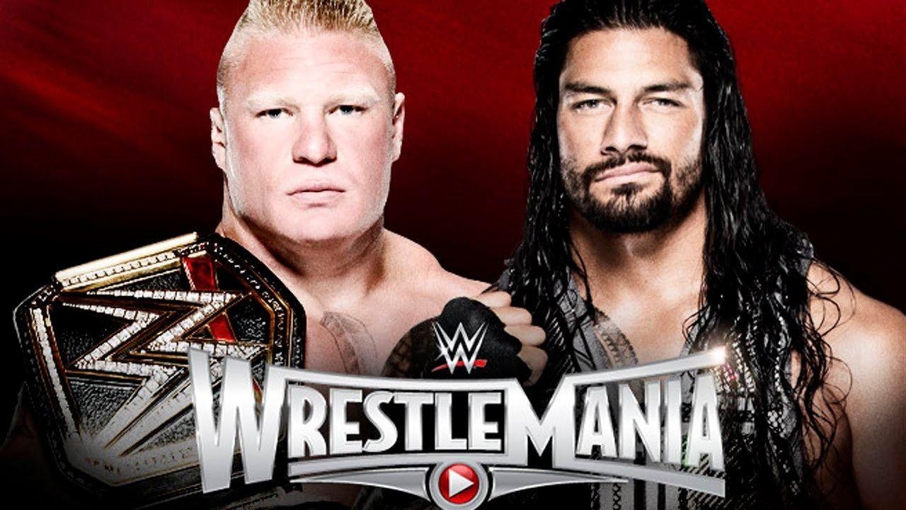 1280x720 WWE Wrestlemania 31: Brock Lesnar vs Roman Reigns, Desktop