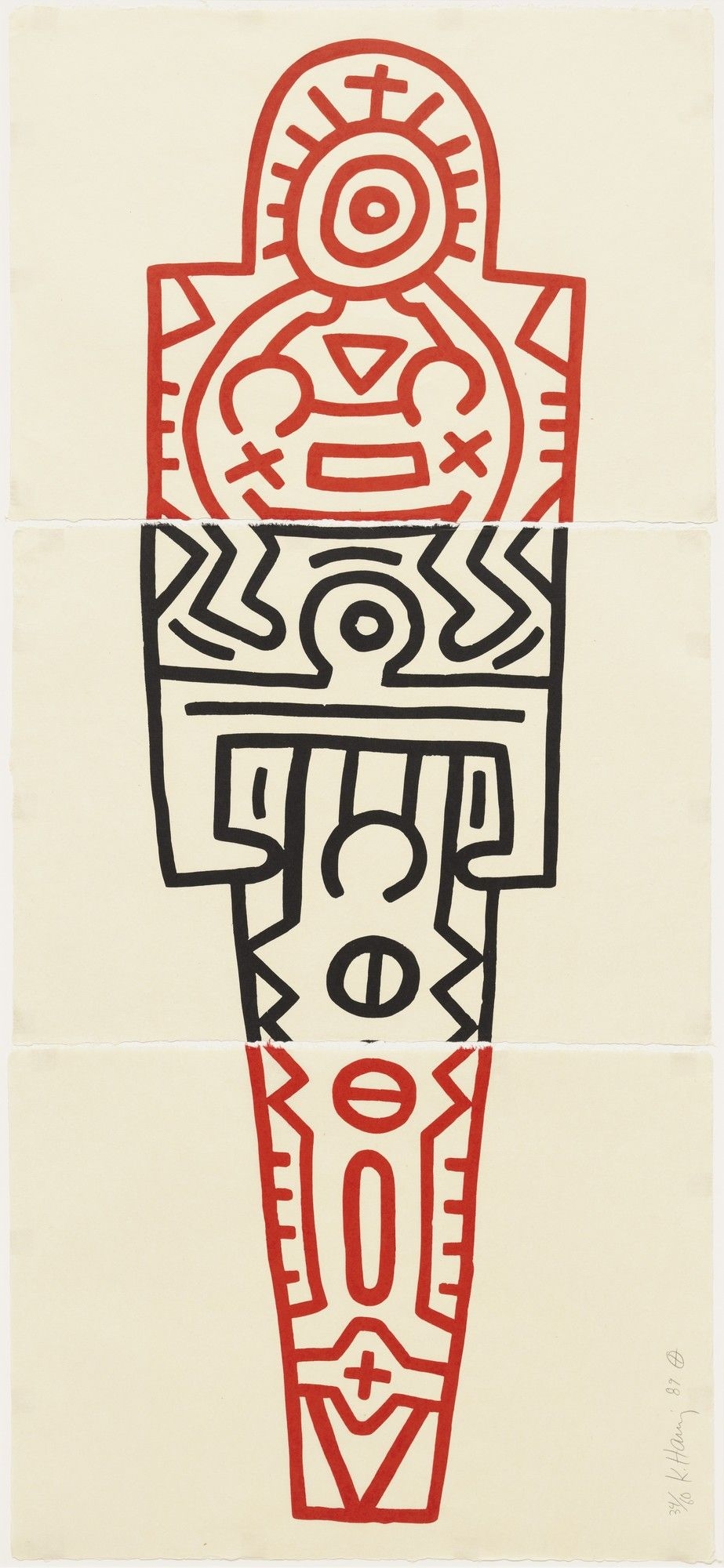 930x2000 Keith Haring, Phone