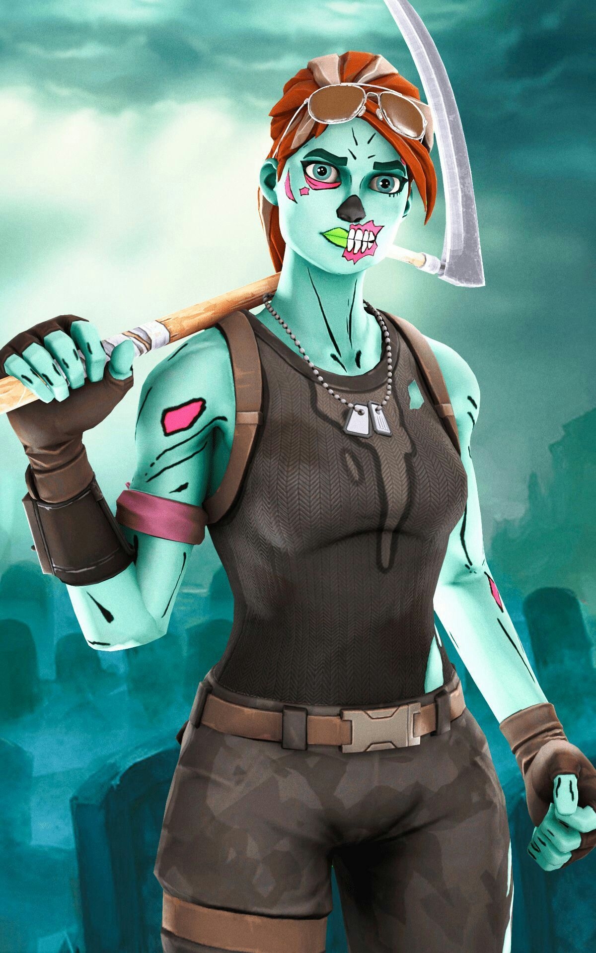 1200x1920 Fortnite. Character wallpaper, Gaming wallpaper, Ghoul trooper, Phone