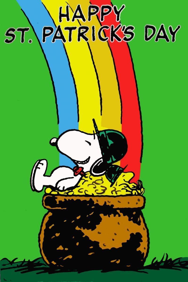 800x1200 SNOOPY ST. PATRICK'S DAY Flag. St patricks day wallpaper, Snoopy, Phone