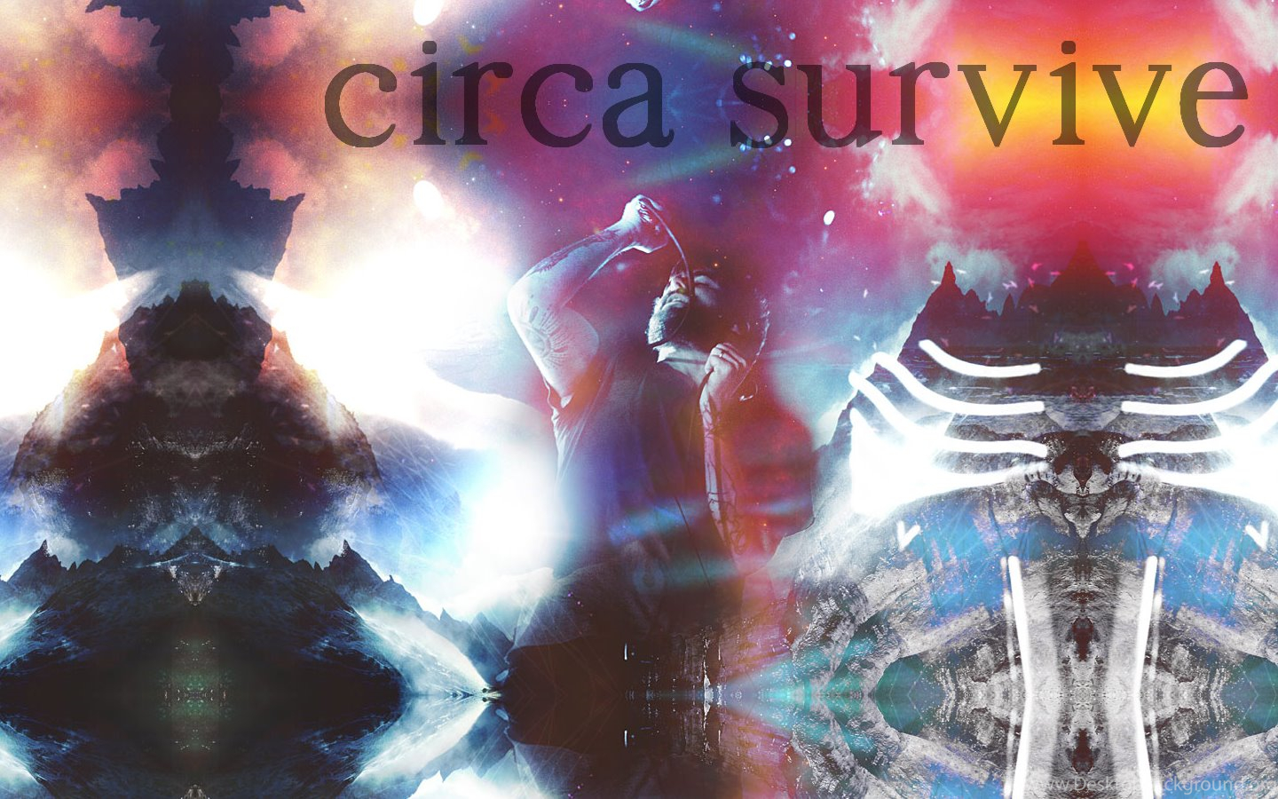 1440x900 Psychedelic Circa Survive Anthony Green Desktop Background, Desktop