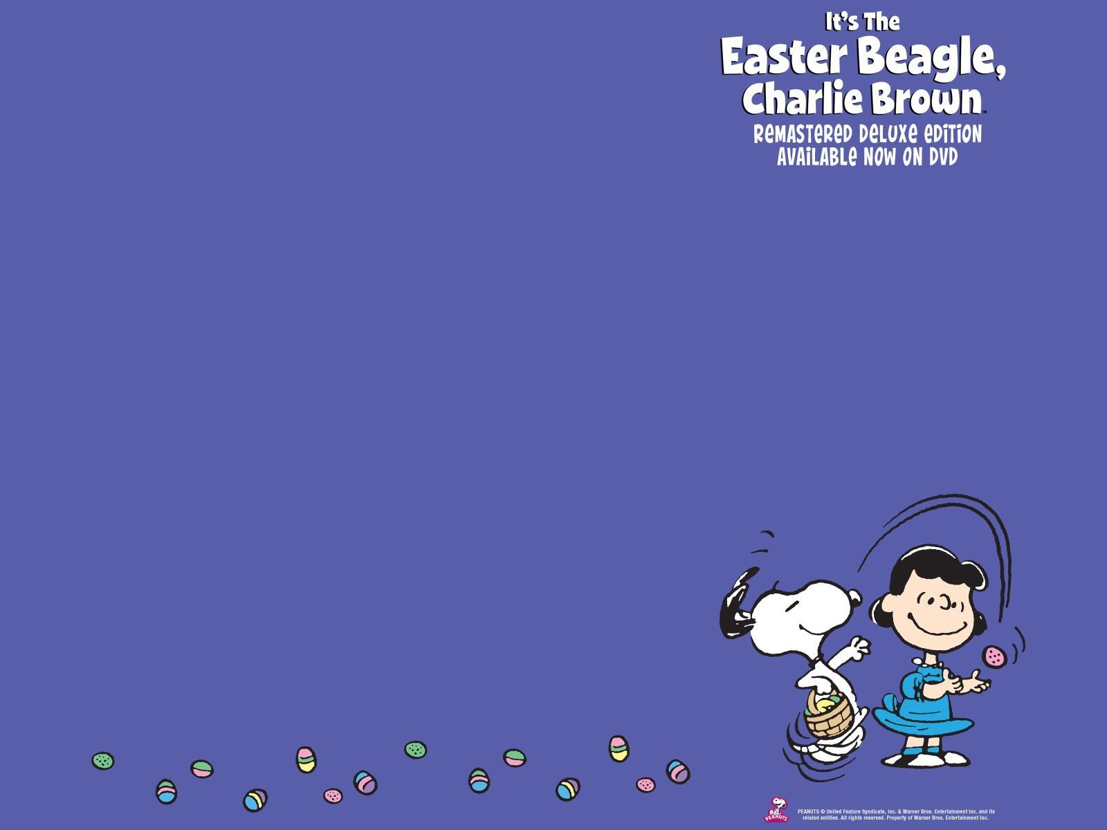 1600x1200 IT'S THE EASTER BEAGLE, CHARLIE BROWN DESKTOP WALLPAPER, Desktop