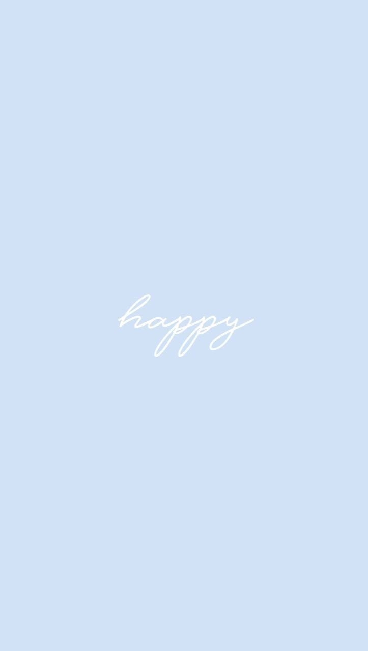 730x1280 iPhone Aesthetic Baby Blue Wallpaper.com, Phone