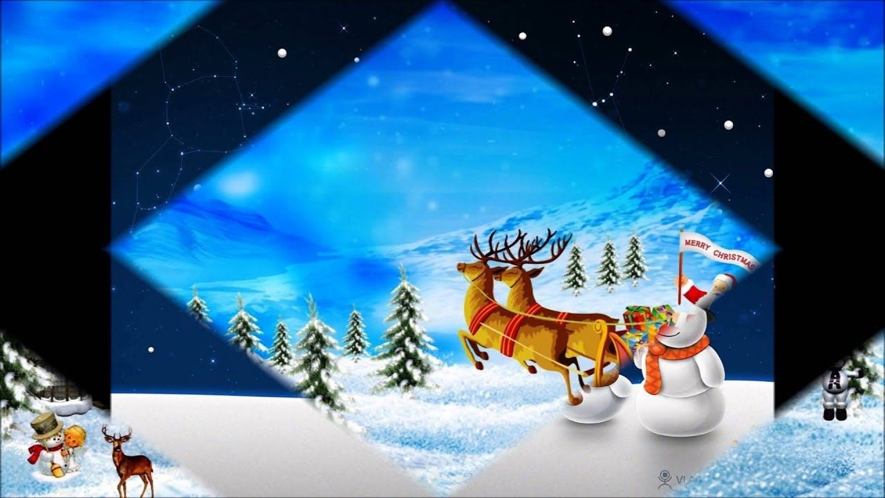 1280x720 Yello Bells + Christmas Wallpaper, Desktop