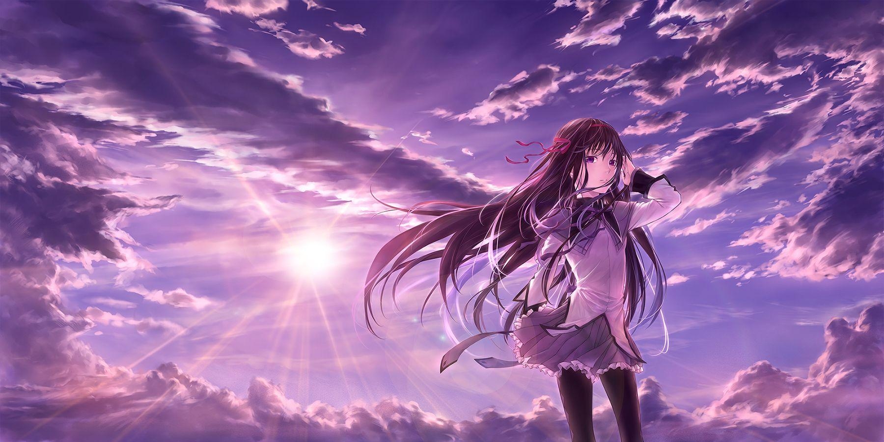 1800x900 Puella Magi Madoka Magica Wallpaper and Background Imagex900, Dual Screen