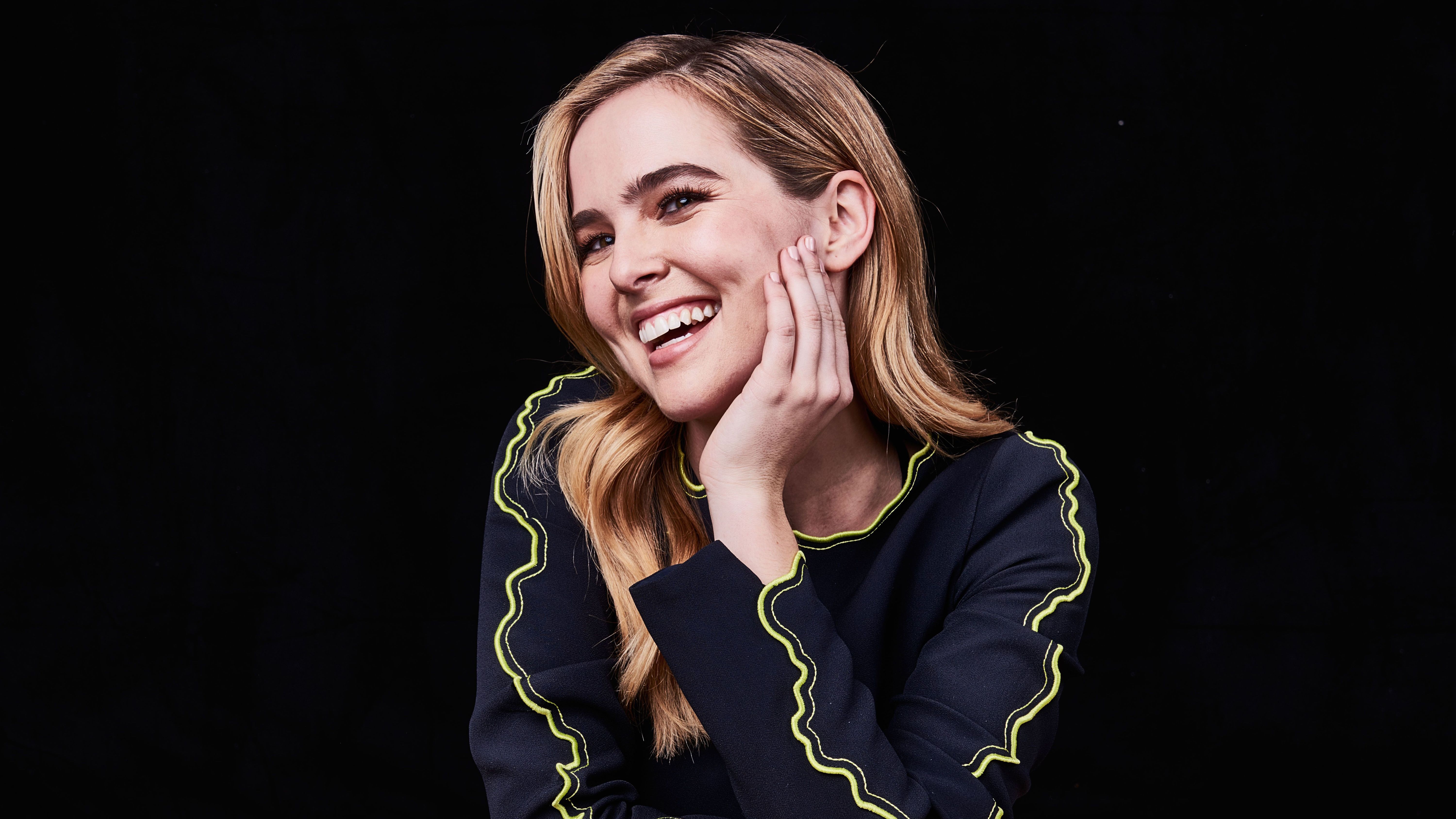 6000x3380 Wallpaper Zoey Deutch, HD, 5K, Celebrities, Desktop