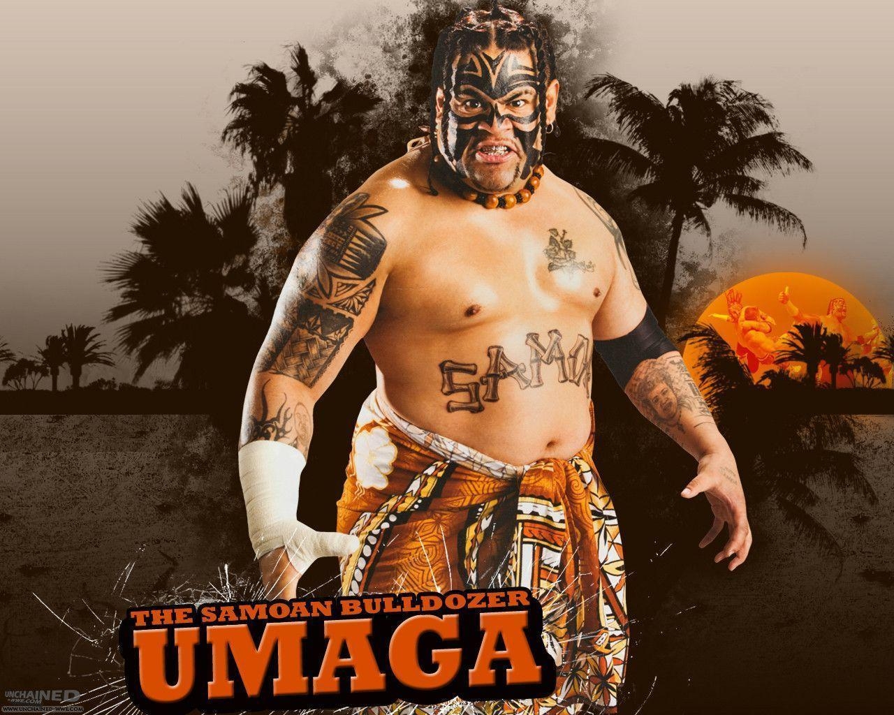 1280x1030 WWE Umaga "Samoan Bulldozer" Wallpaper Unchained WWE.com WWE, Desktop