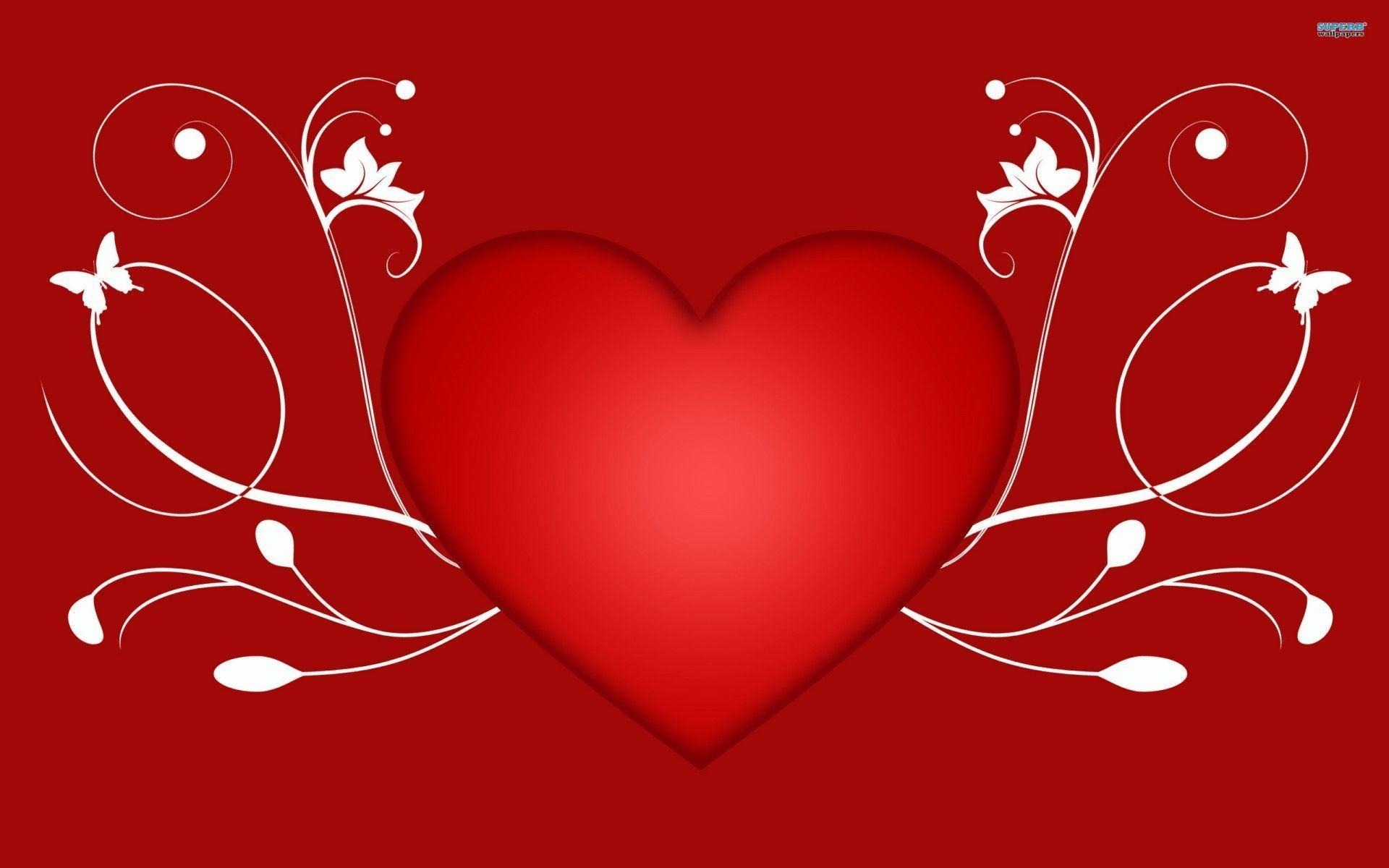 1920x1200 Valentines For > Red Heart Wallpaper, Desktop