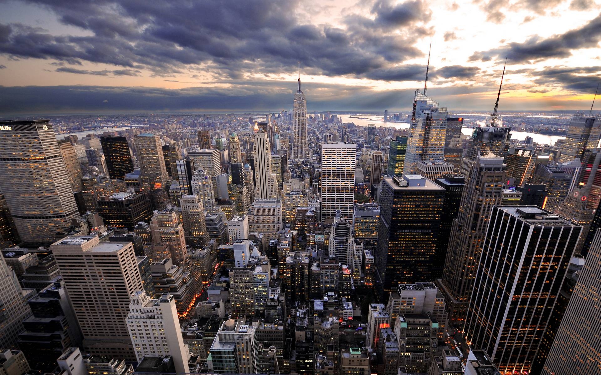 1920x1200 new york skyline wallpaper, Desktop