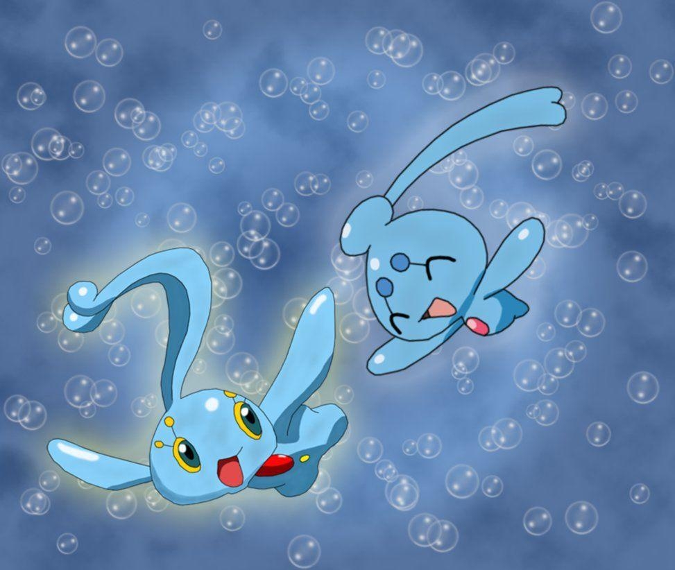 980x830 Manaphy and Phione, Desktop