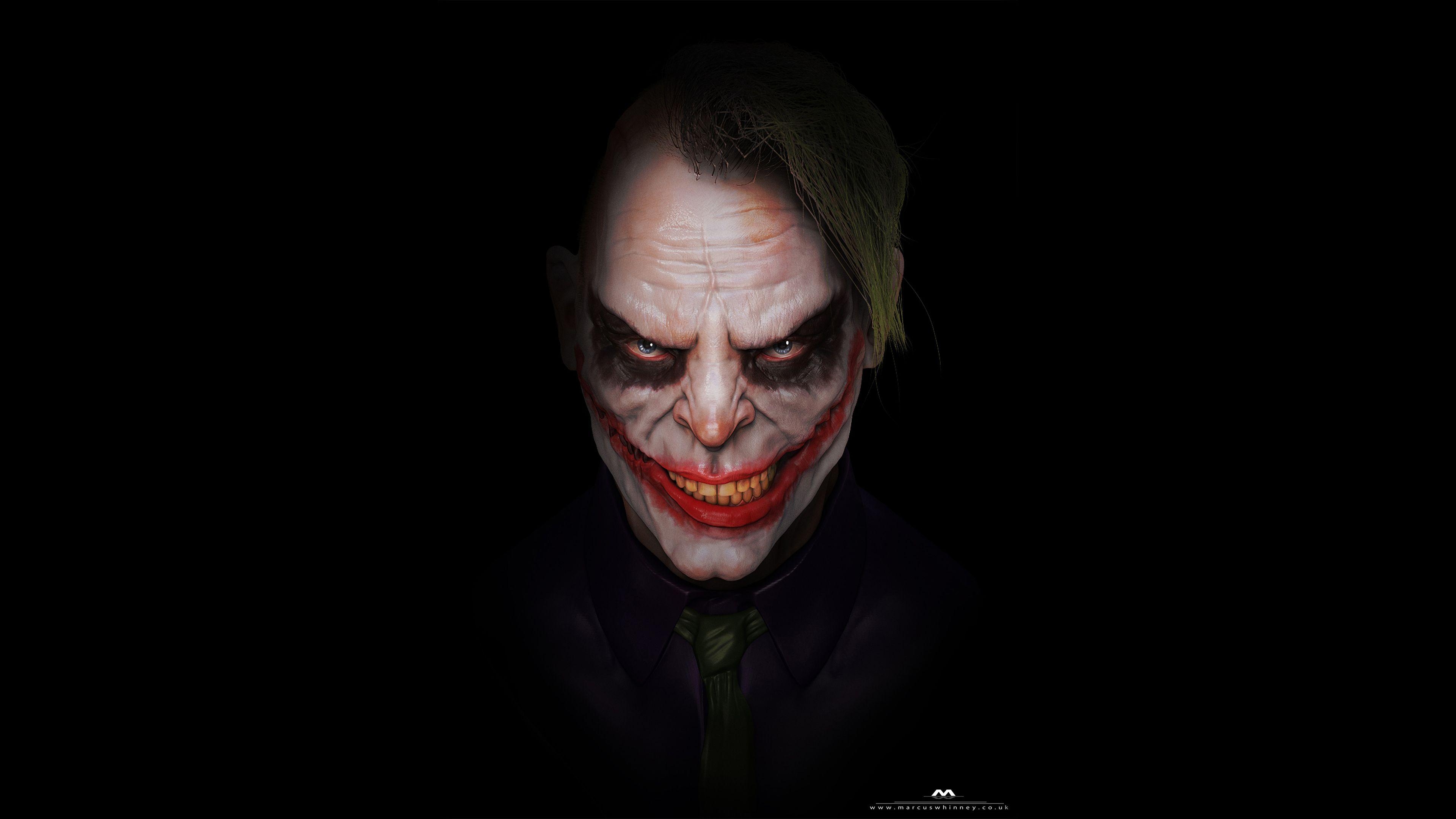 3840x2160 Scary Joker Wallpaper Free Scary Joker Background, Desktop